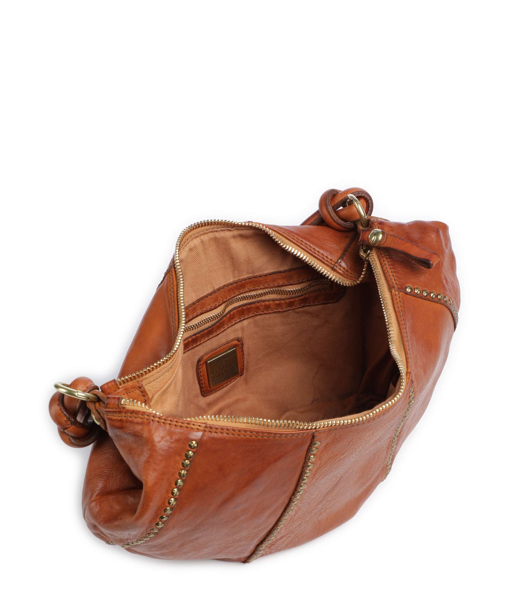 Campomaggi Torebka worek cognac - Image 5