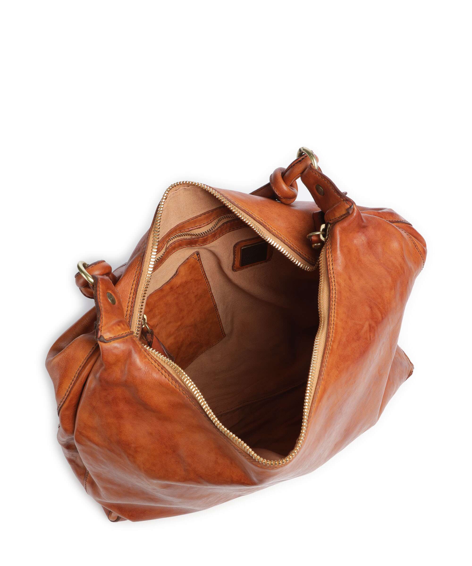 Campomaggi Torebka worek cognac - Image 6