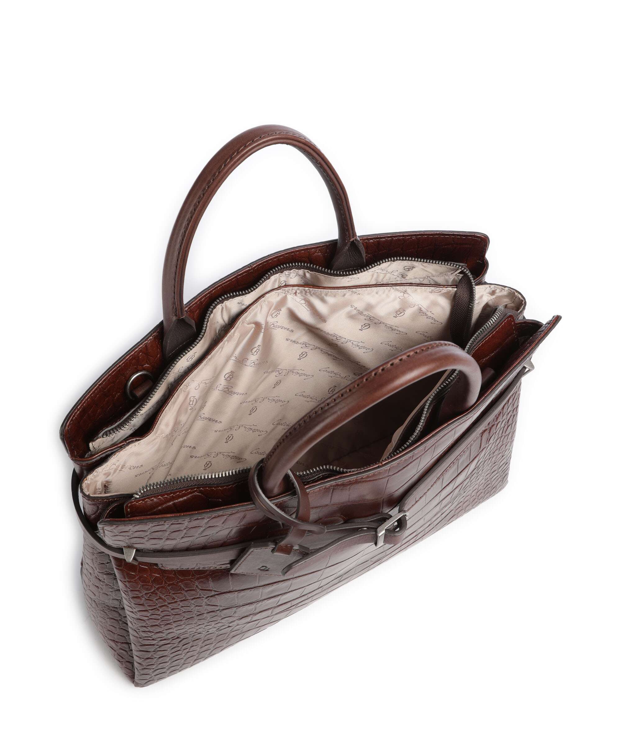 Castelijn & Beerens Limited Edition Aktówka mocca - Image 6
