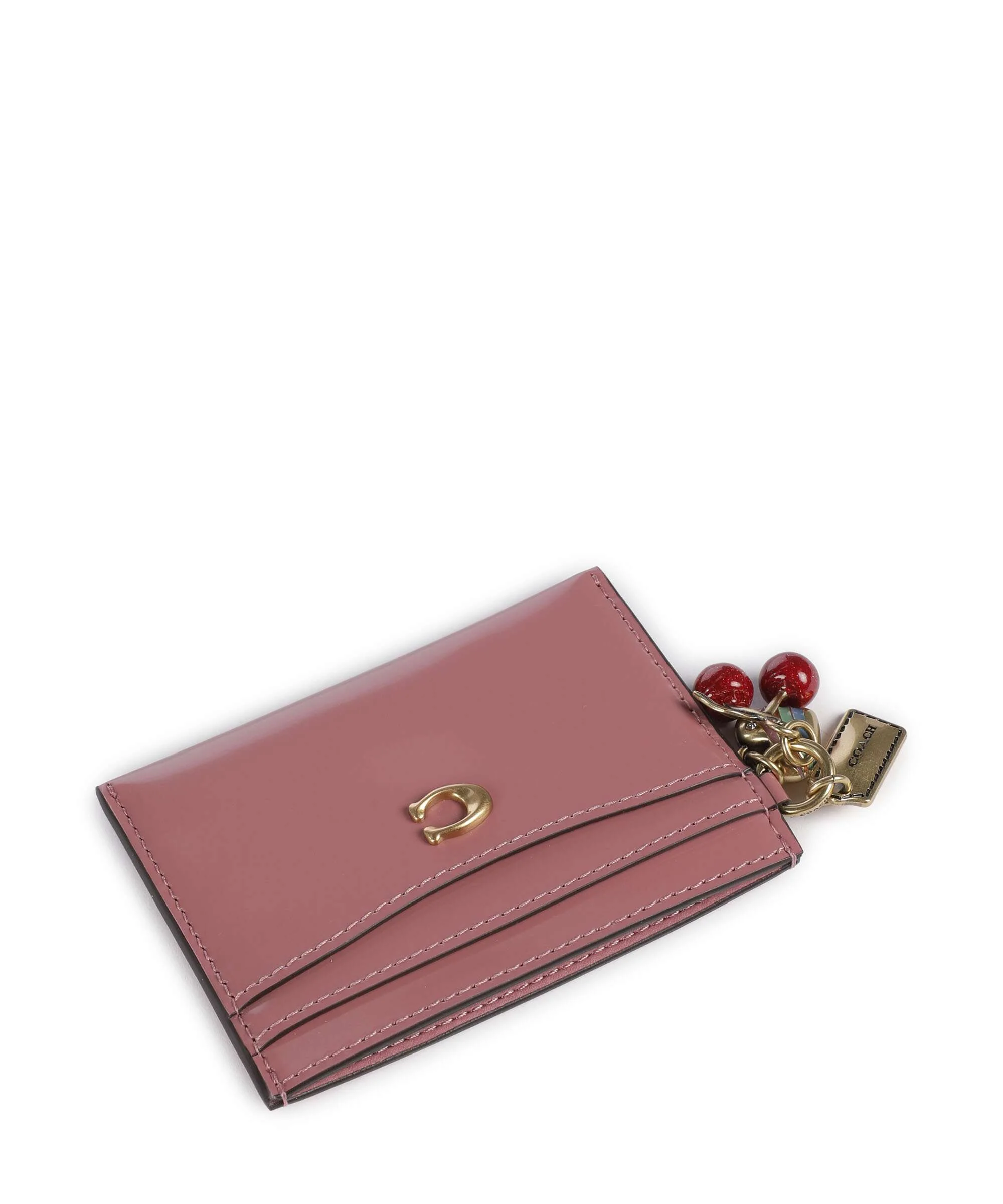 Coach Essential Spazzolato Etui na karty kredytowe peony - Image 3