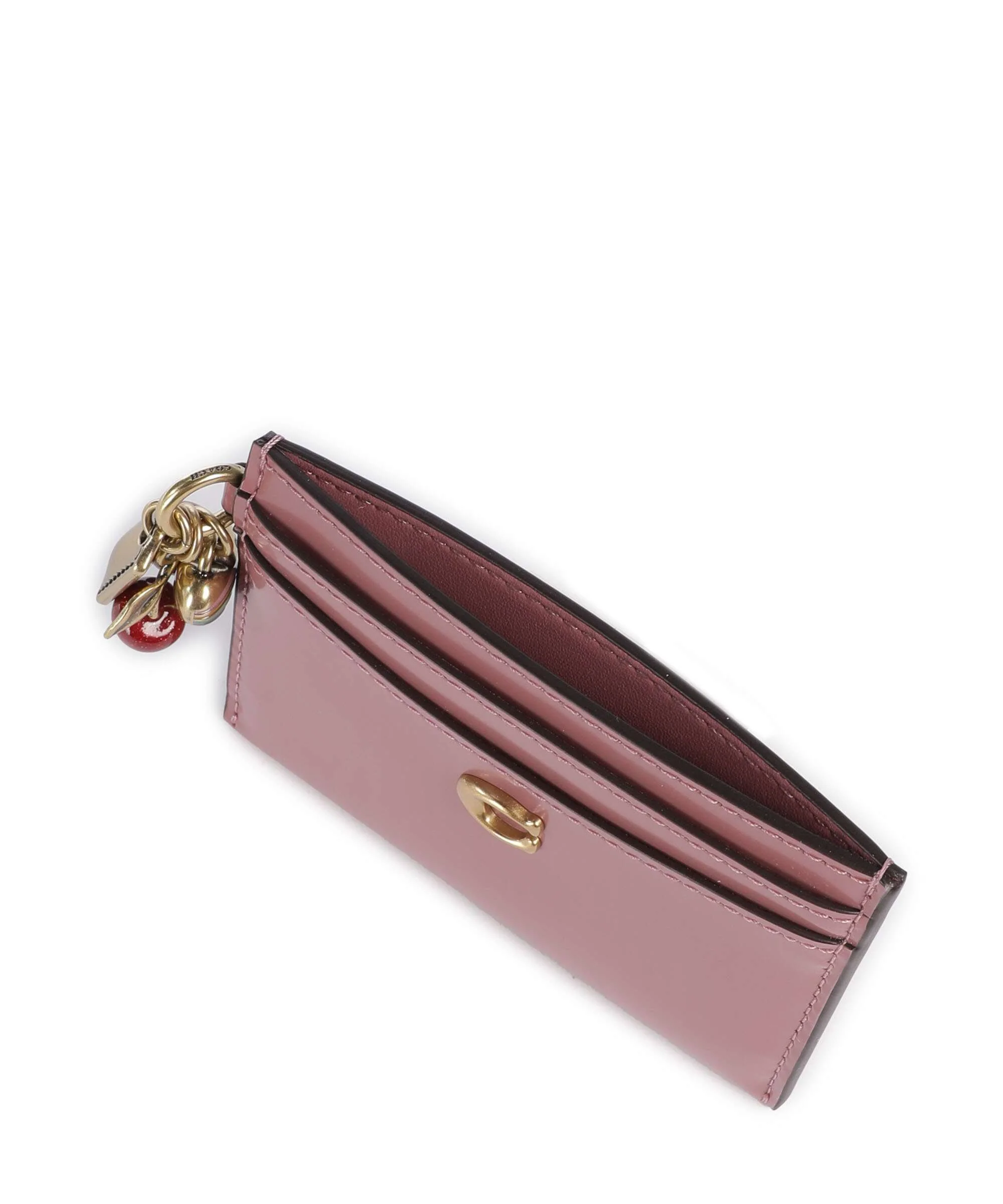 Coach Essential Spazzolato Etui na karty kredytowe peony - Image 4