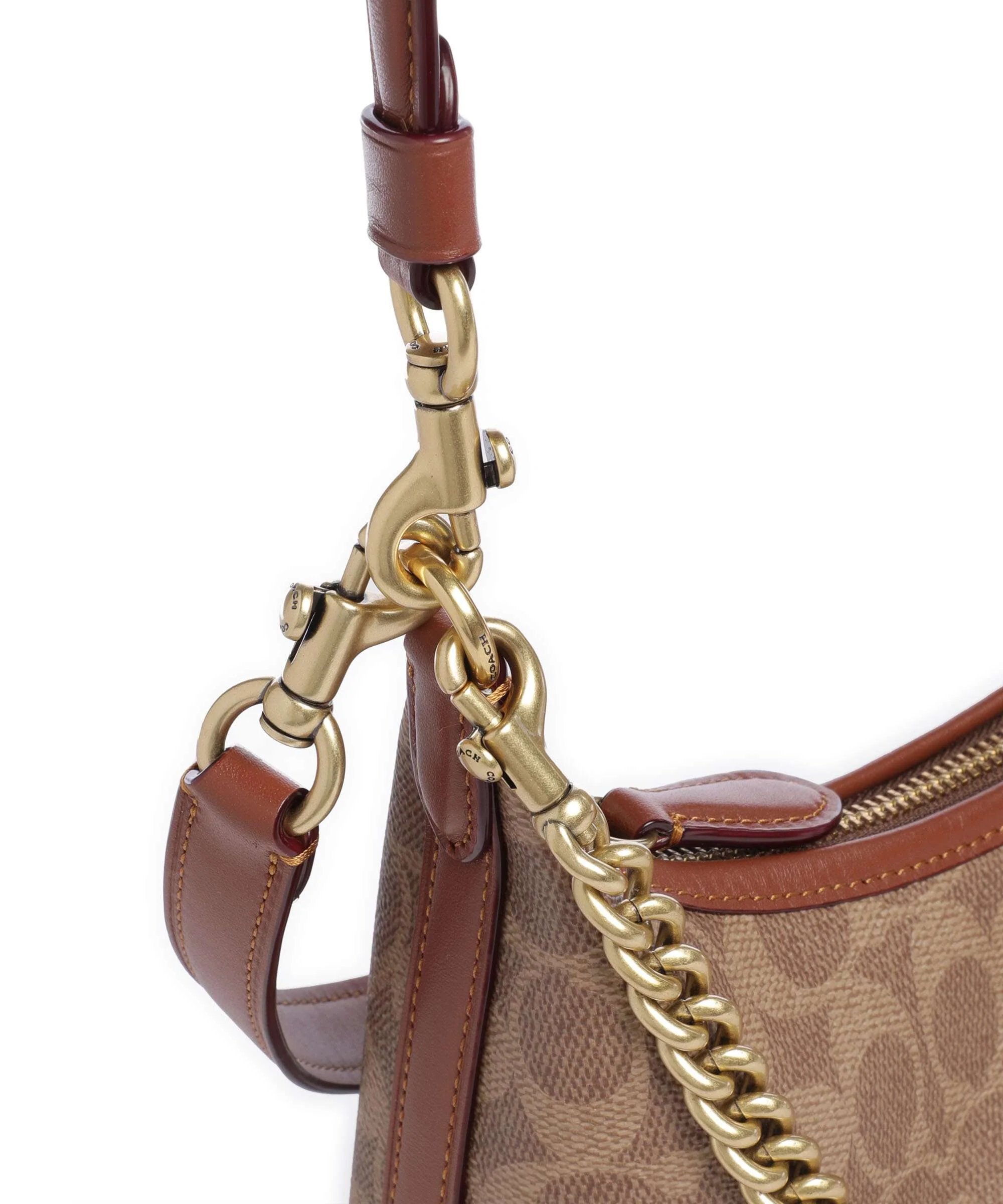 Coach Juliet Torba na ramię tan caramel - Image 5