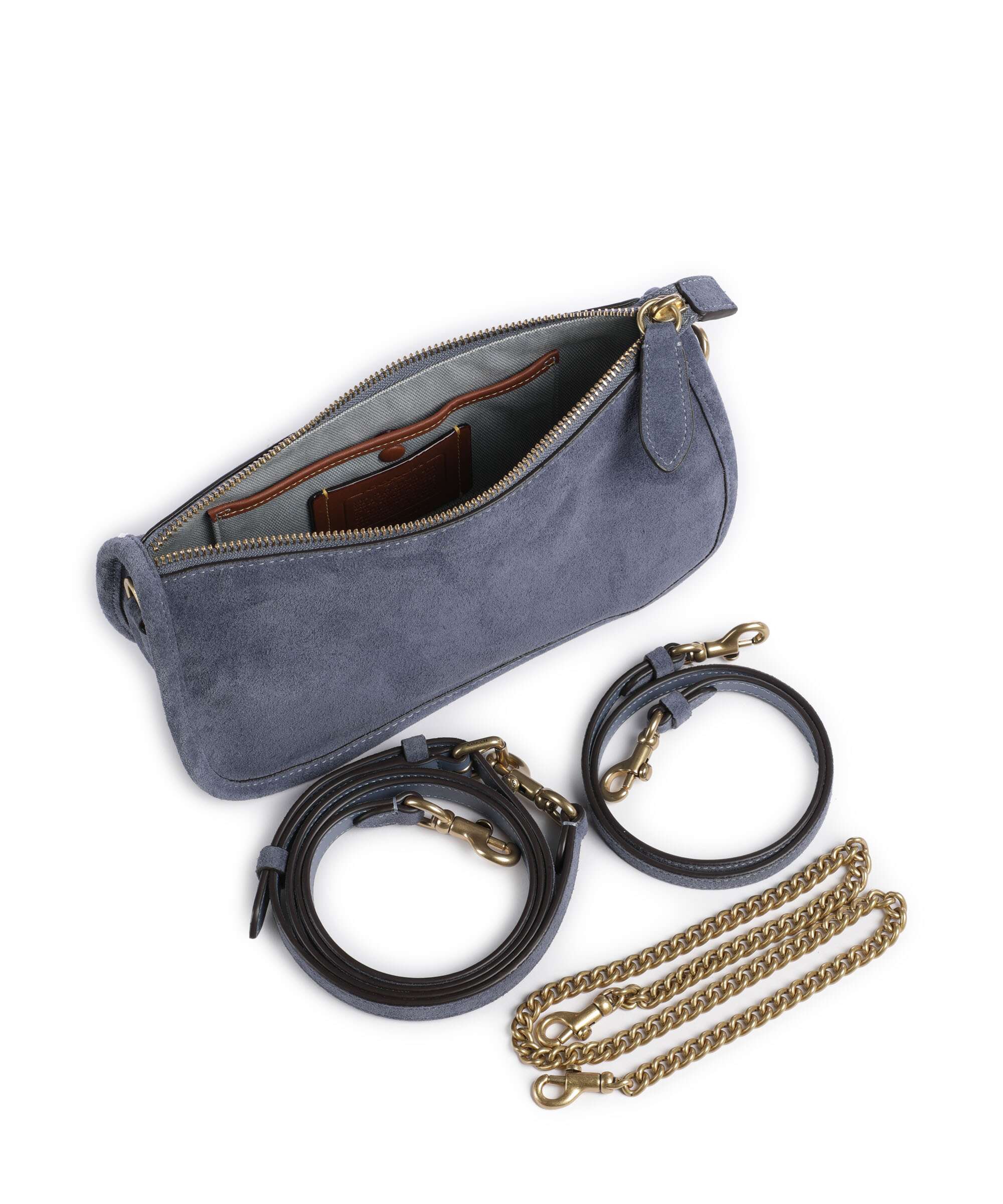 Coach Waverly Torba na ramię light denim - Image 7