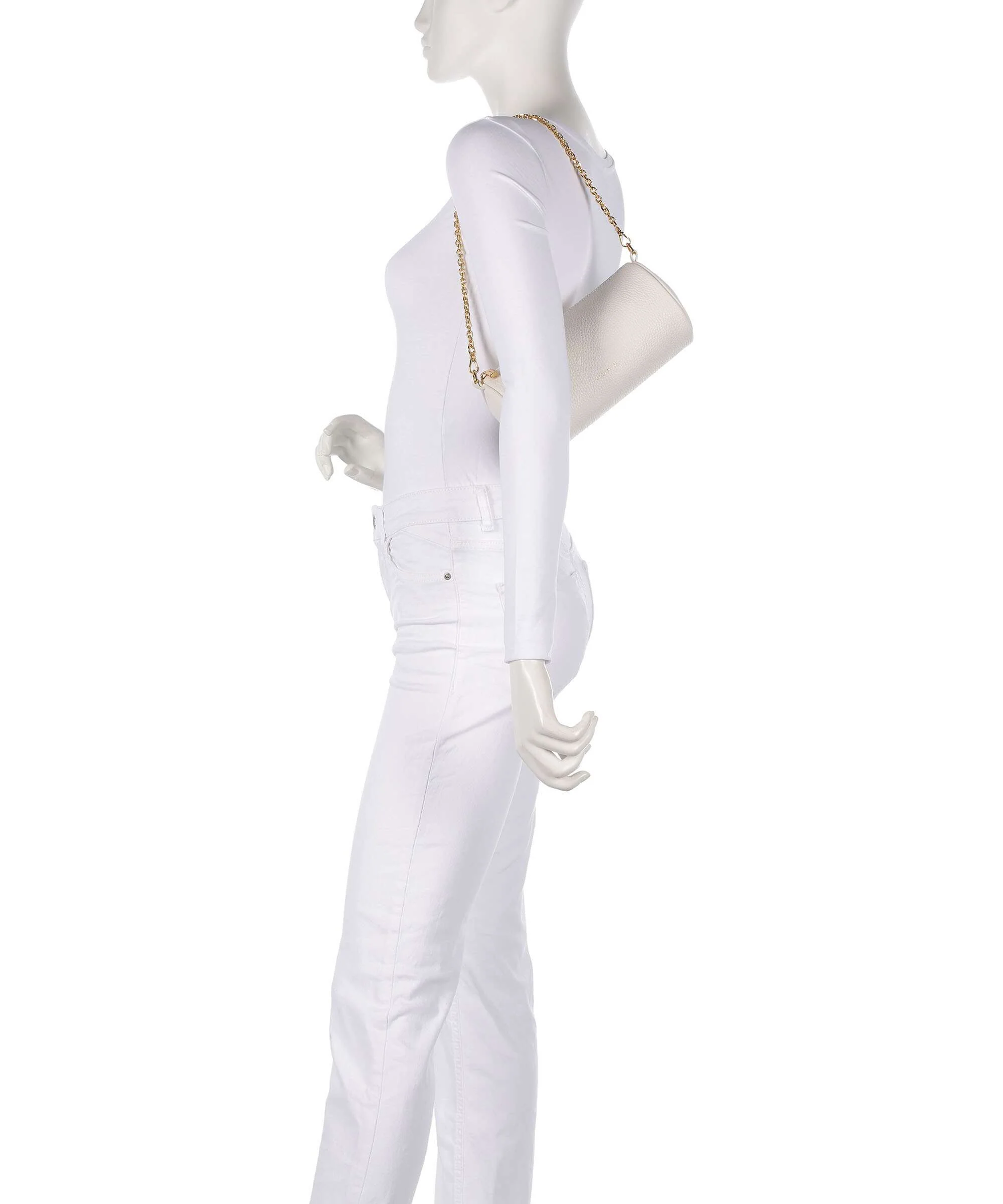 Coccinelle Aura Torba na ramię blanco - Image 3