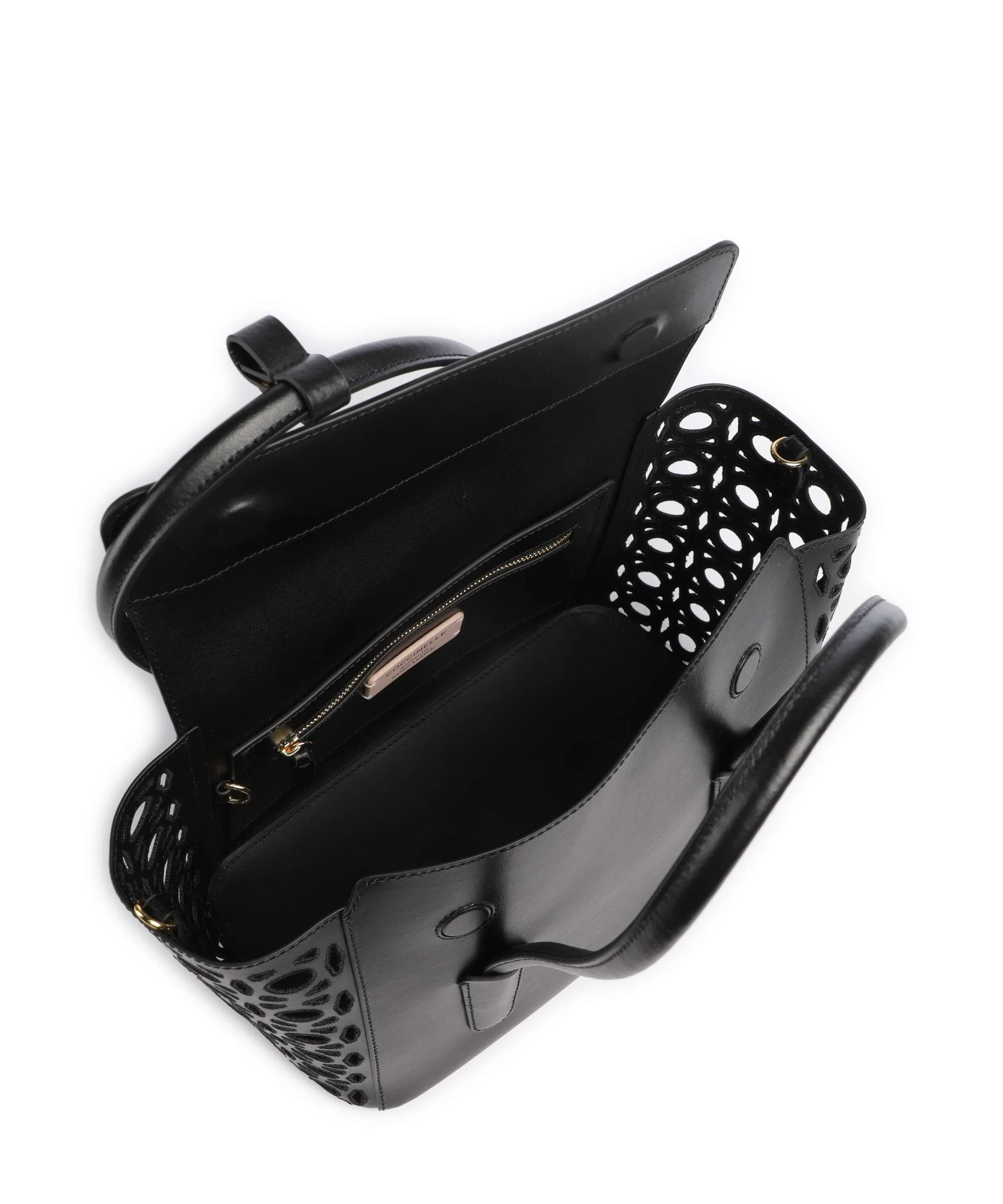 Coccinelle Beat Double Monogram Torebka noir - Image 8