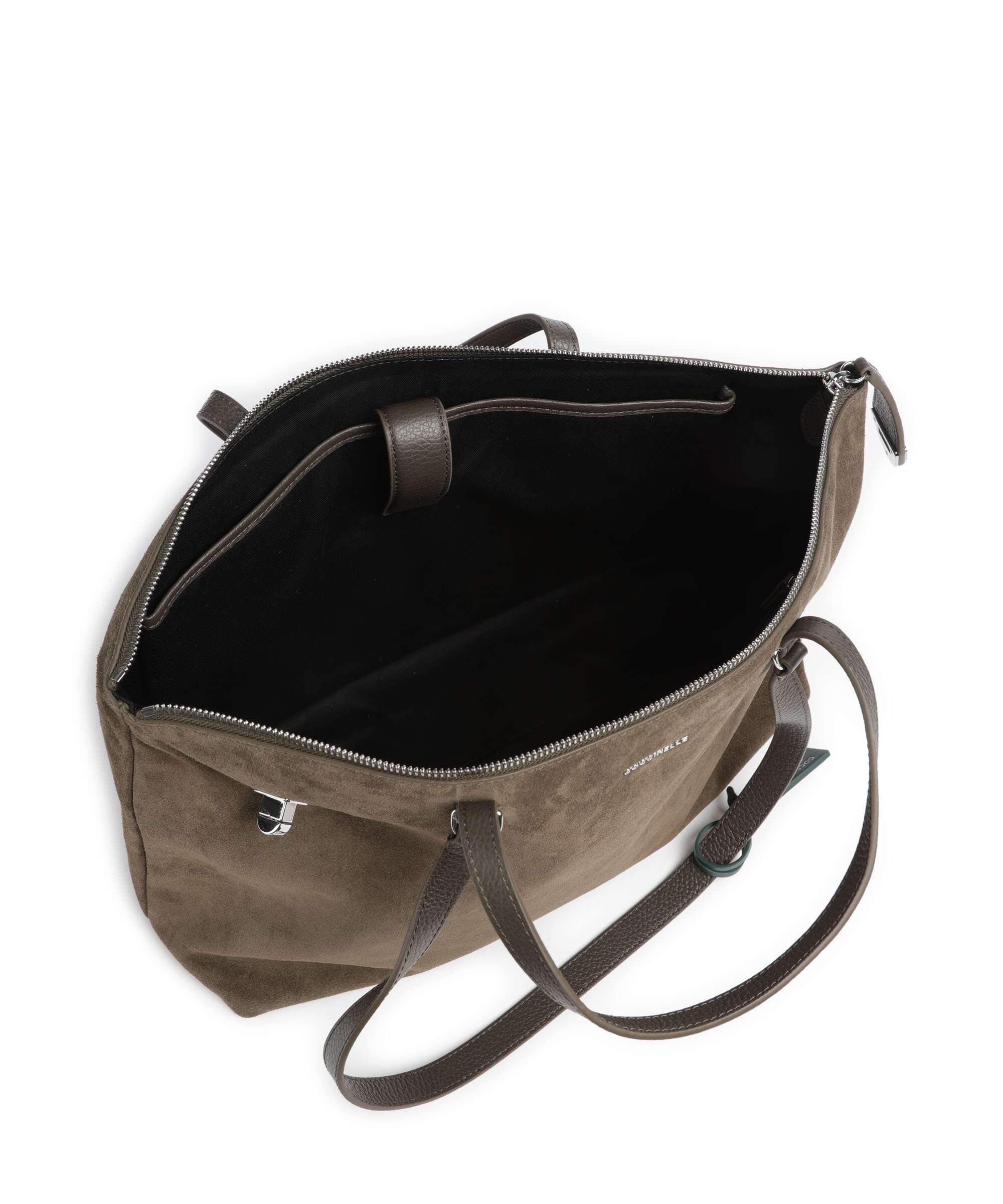Coccinelle Beat Generation Suede Torba na zakupy fango - Image 5
