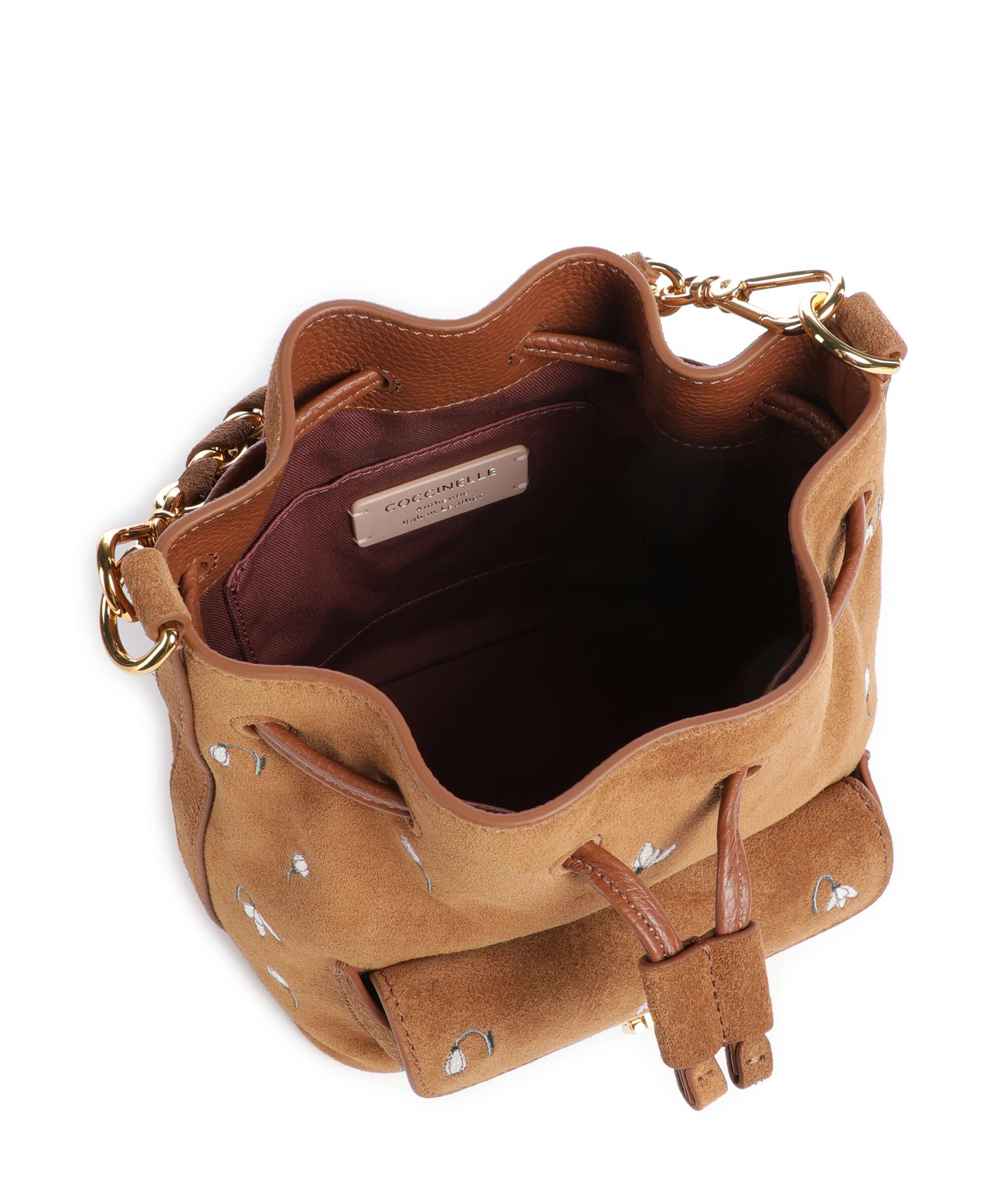 Coccinelle Beat Generation Torebka worek cognac - Image 7