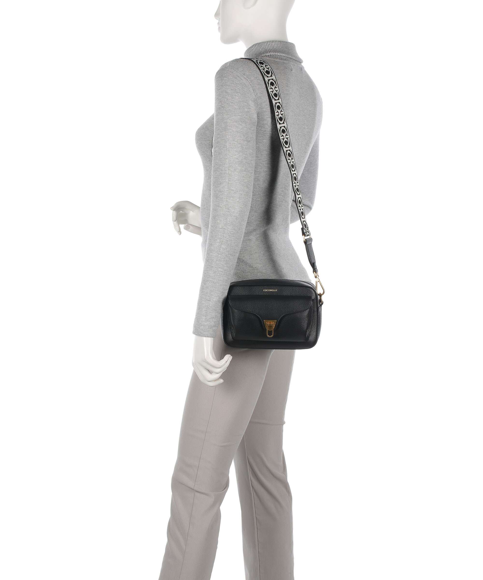 Coccinelle Beat Soft Ribbon Torba przez ramię noir - Image 3