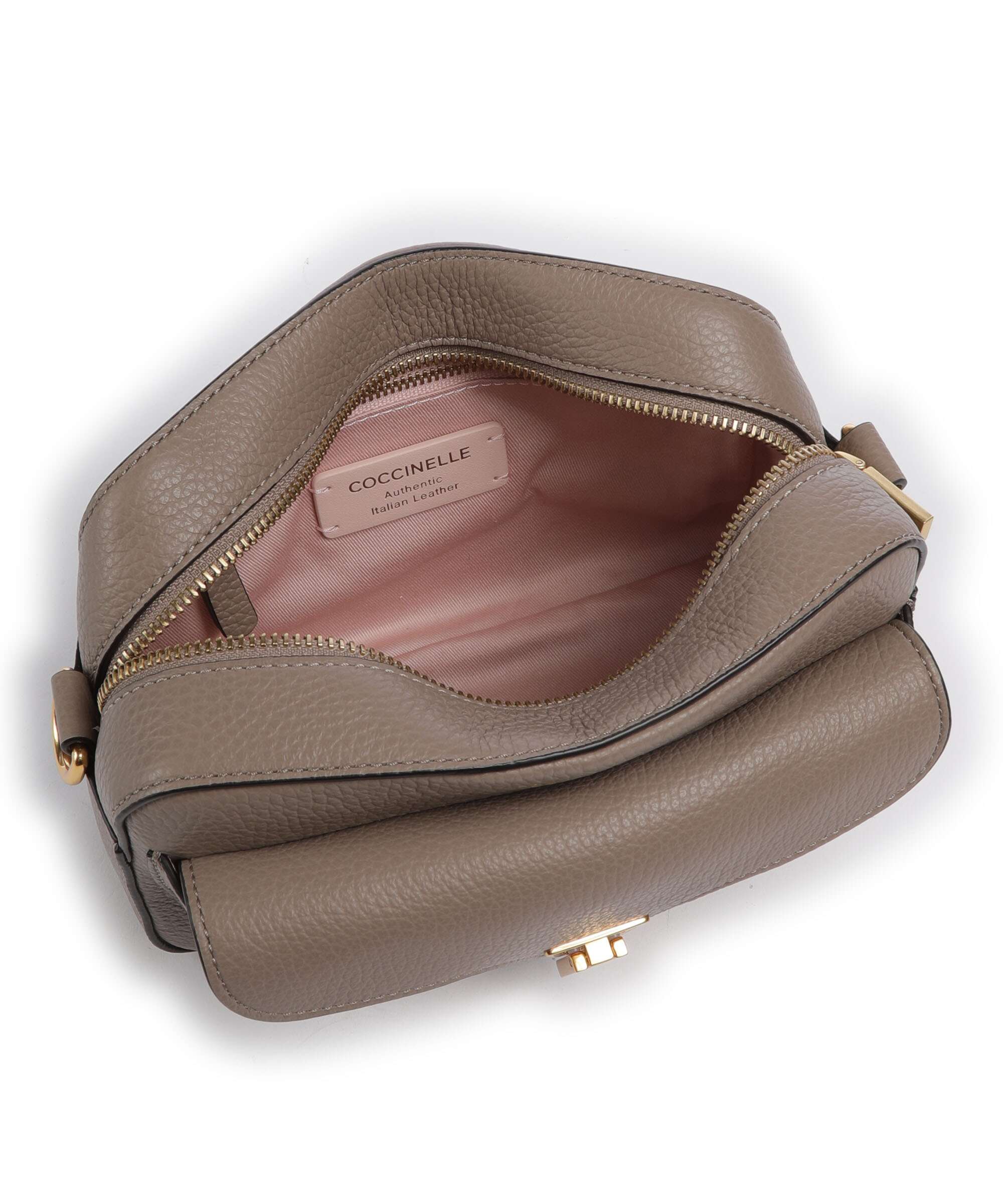Coccinelle Beat Soft Ribbon Torba przez ramię warm taupe - Image 6