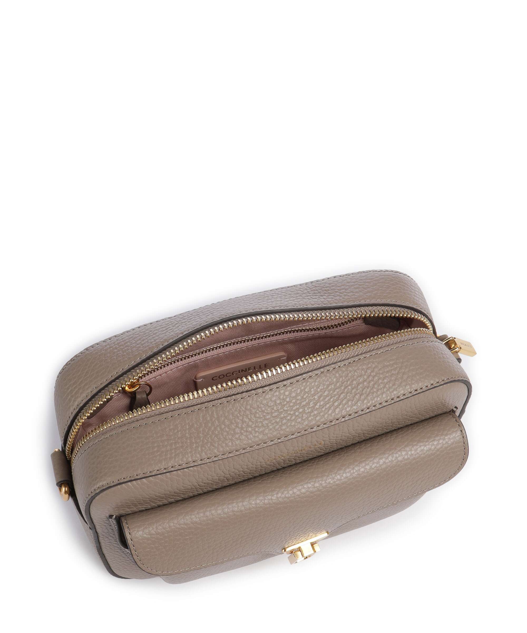 Coccinelle Beat Soft Ribbon Torba przez ramię warm taupe - Image 6