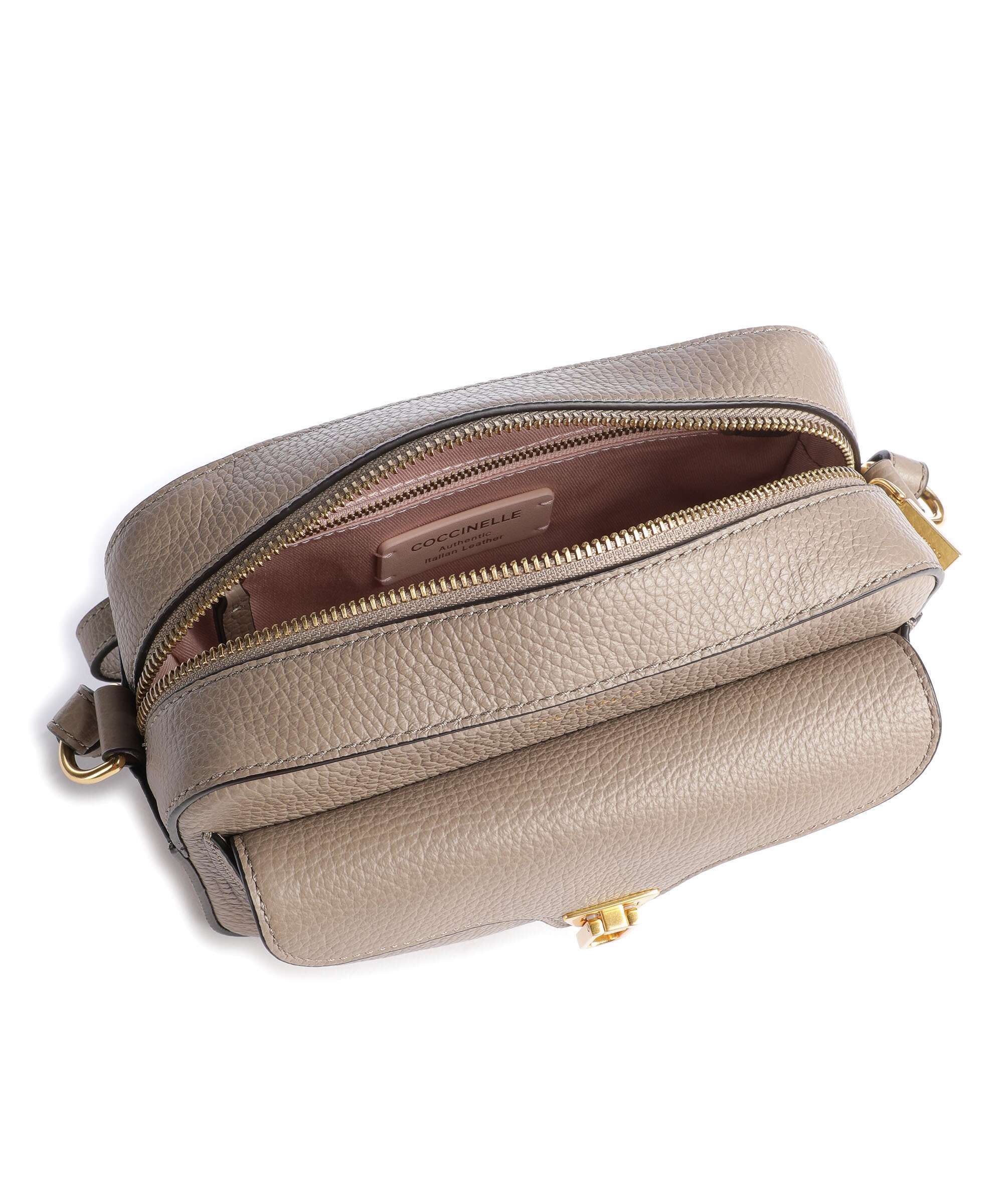 Coccinelle Beat Soft Torba przez ramię warm taupe - Image 6