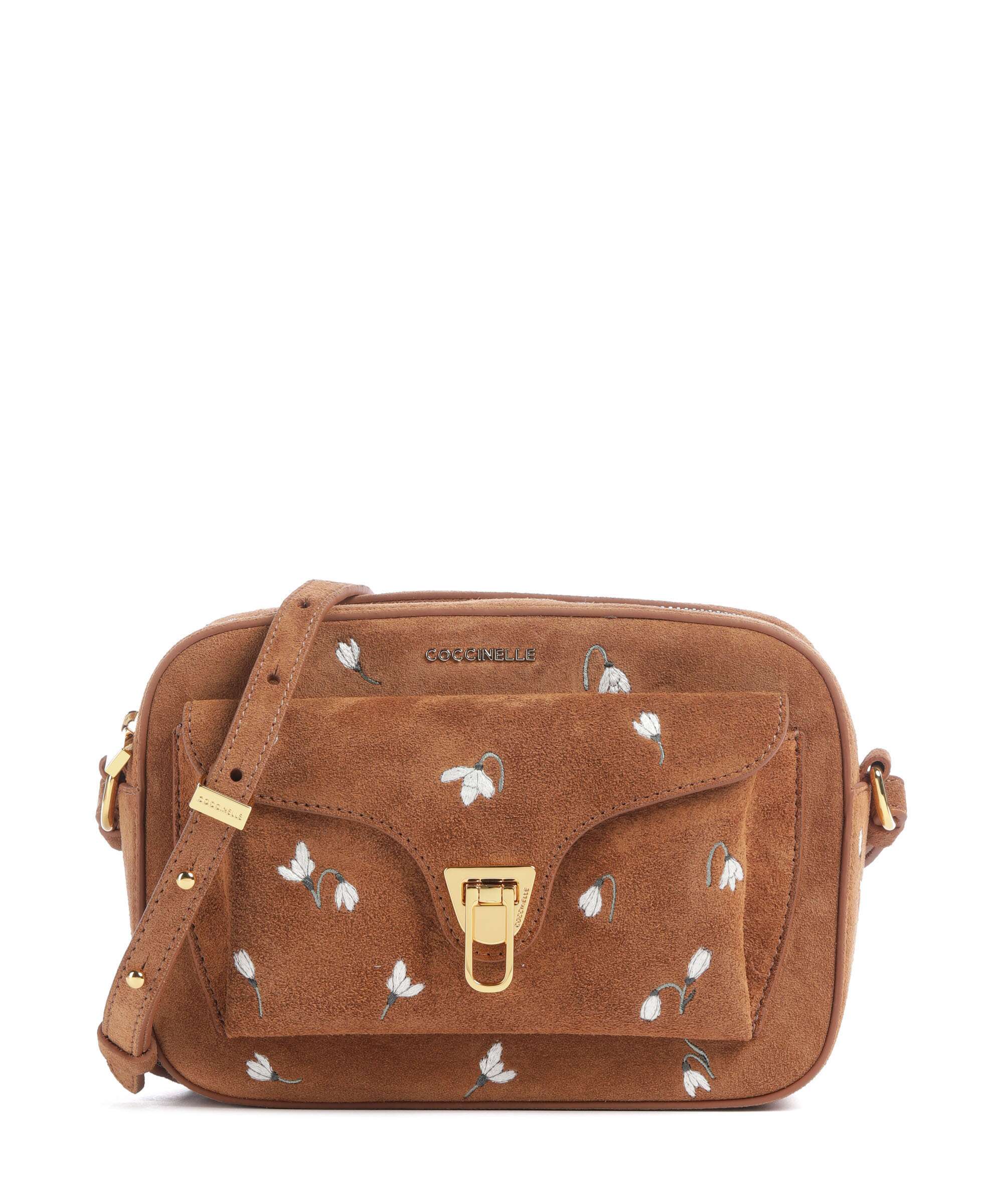 Coccinelle Beat Torba przez ramię cognac
