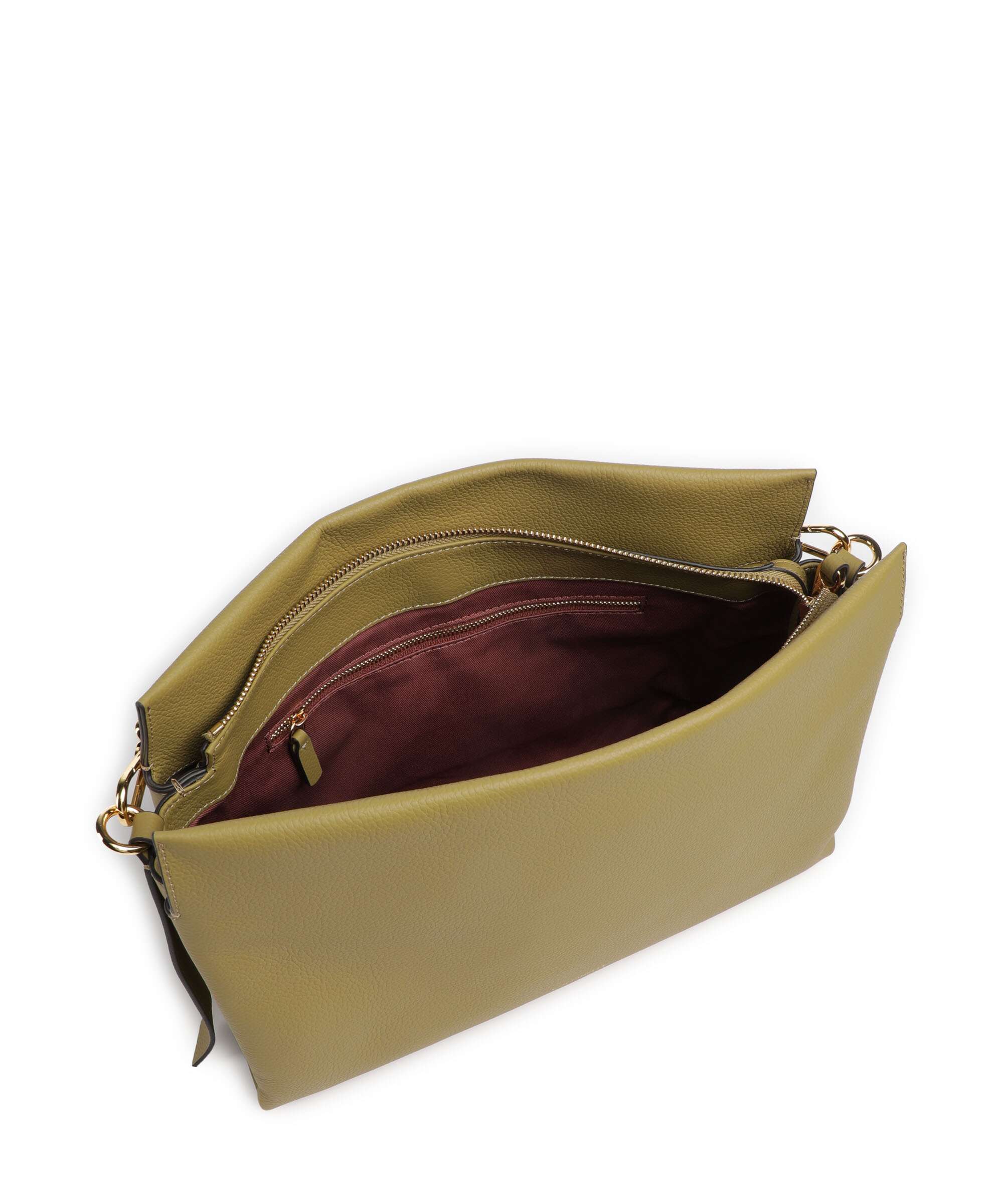 Coccinelle Boheme Grana Double Torebka worek seagrass/sandshell - Image 5