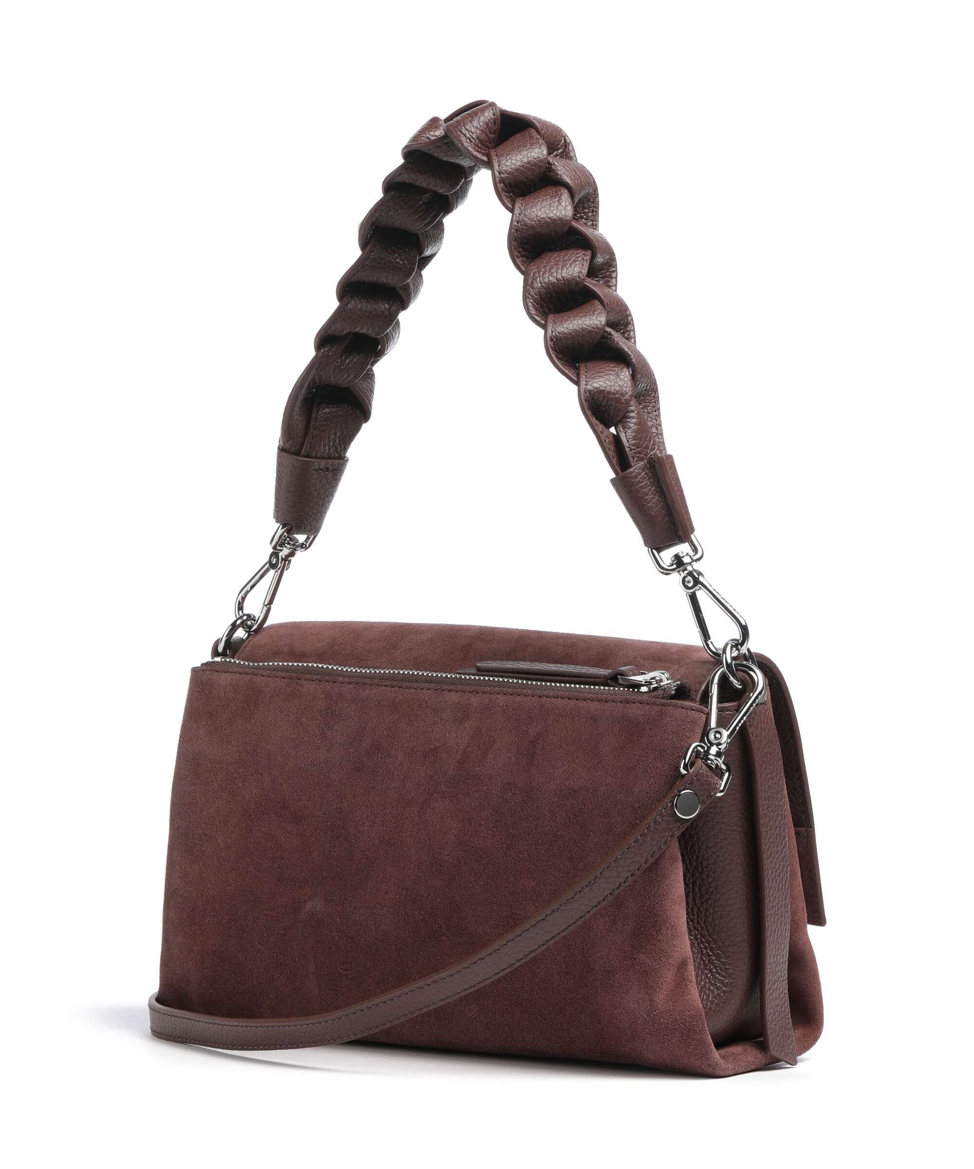 Coccinelle Boheme Suede Torba na ramię berry - Image 2