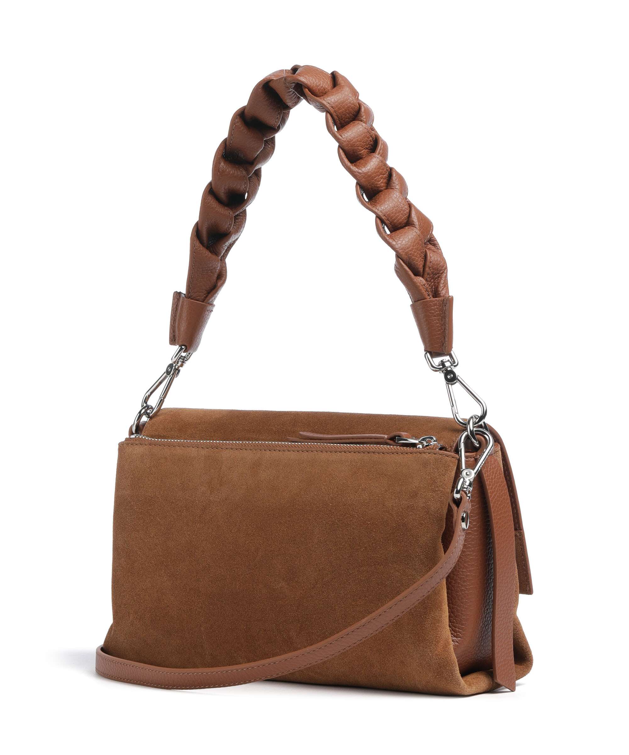 Coccinelle Boheme Suede Torba na ramię cognac - Image 2