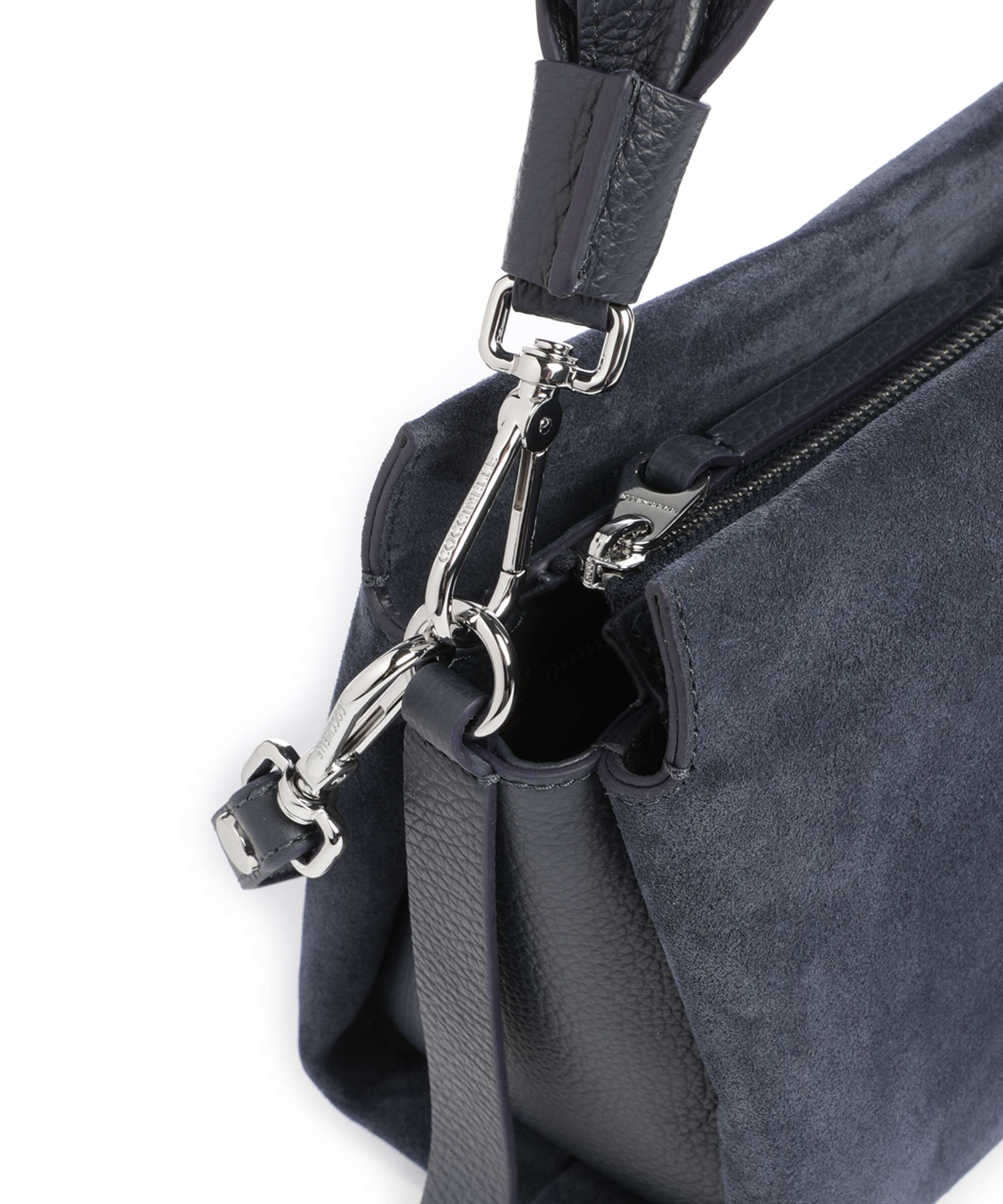 Coccinelle Boheme Suede Torebka midnight blue - Image 4