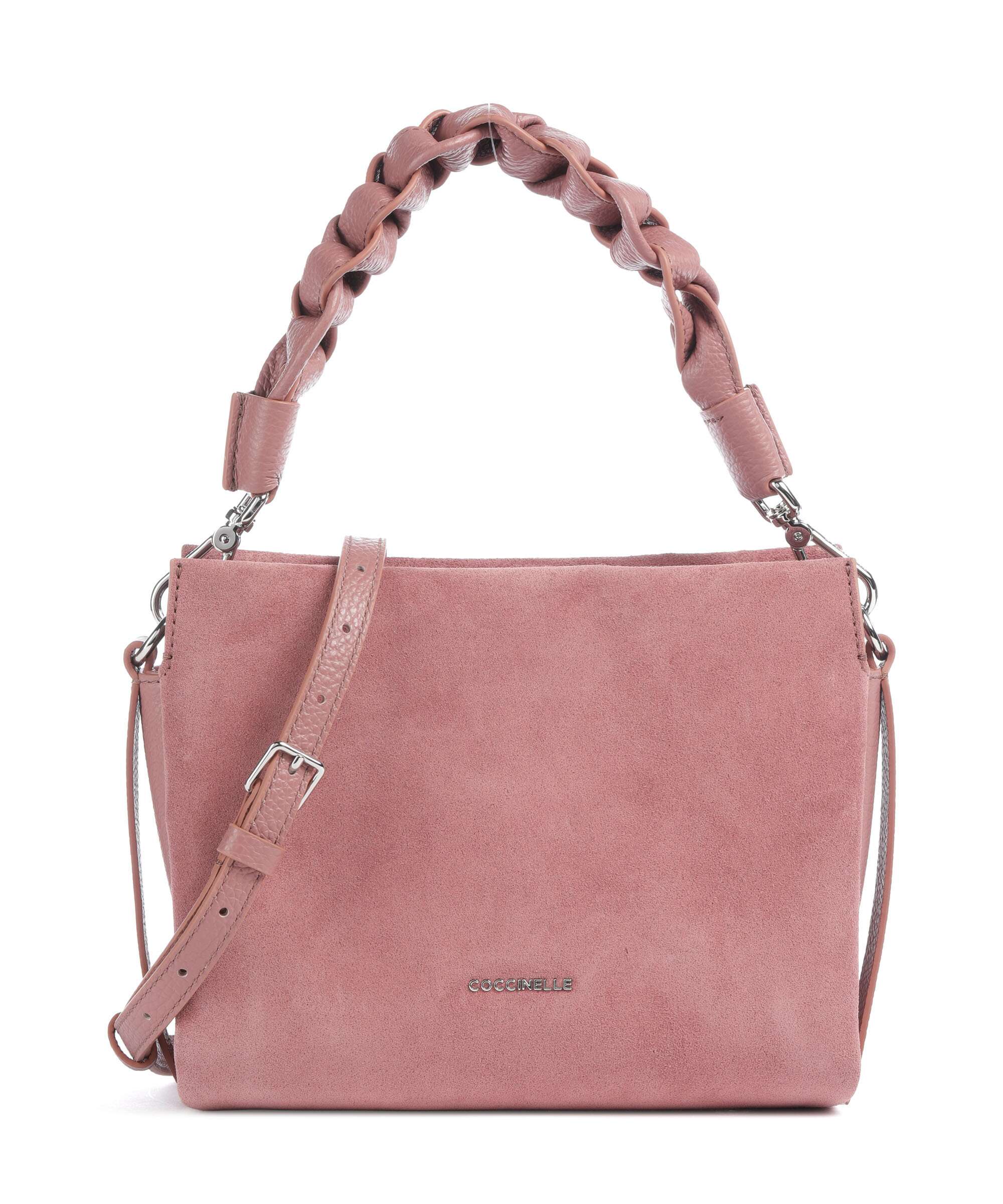 Coccinelle Boheme Suede Torebka winter rose