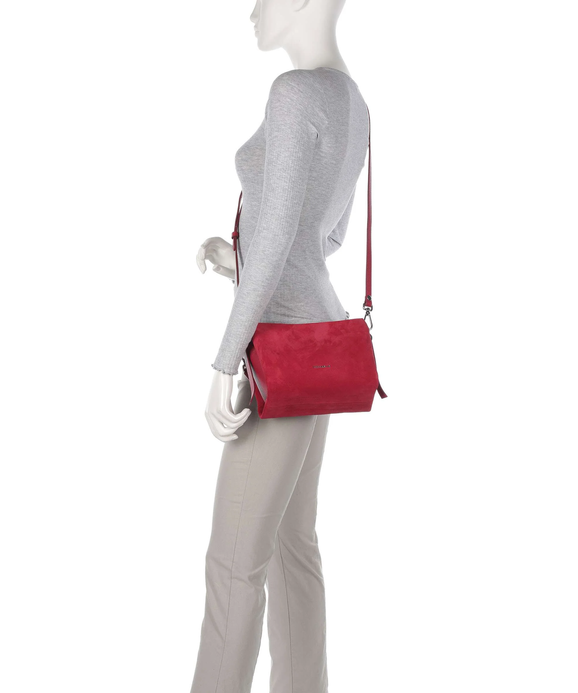 Coccinelle Boheme Suede Torebka sangria - Image 3