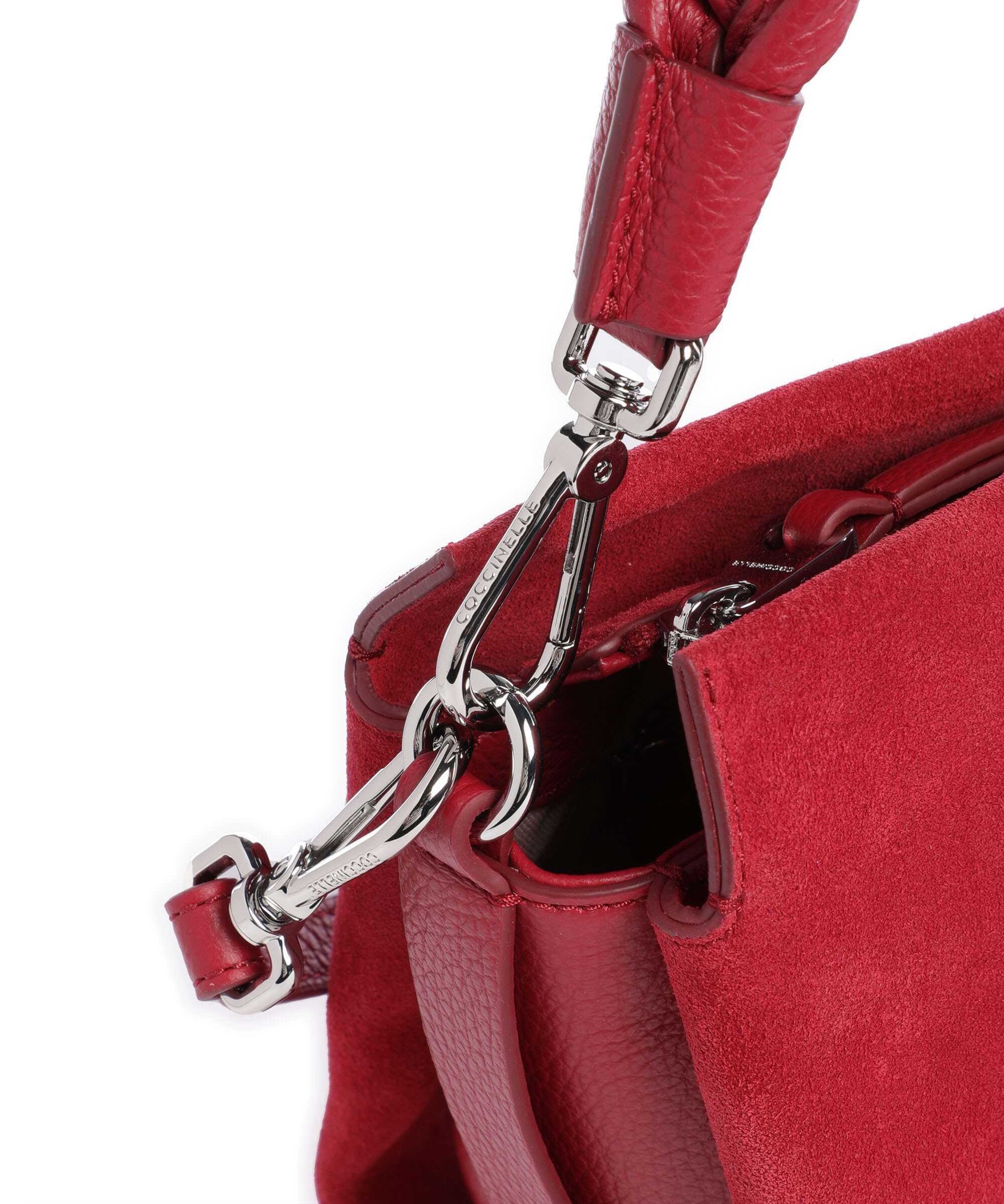 Coccinelle Boheme Suede Torebka sangria - Image 4