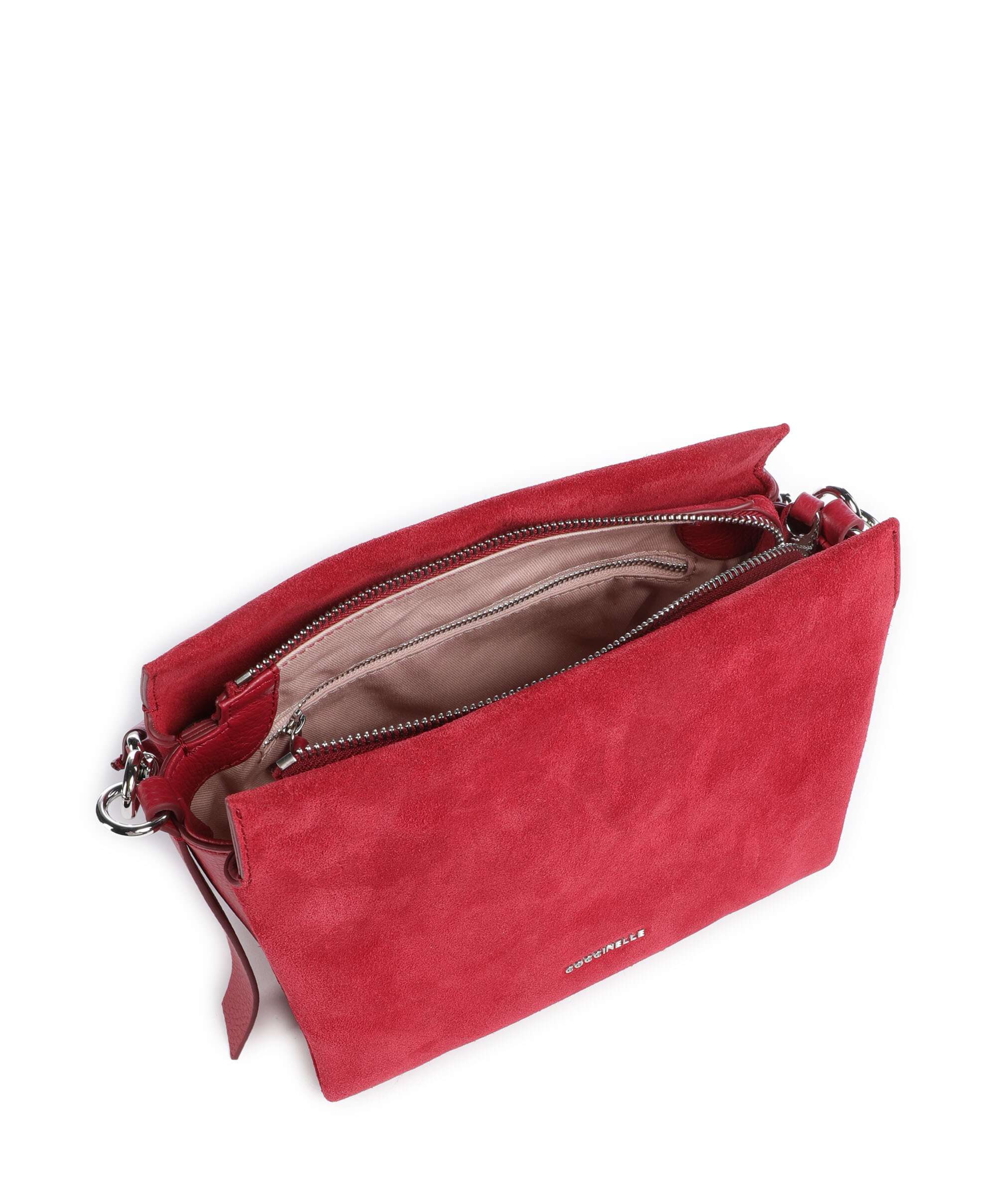 Coccinelle Boheme Suede Torebka sangria - Image 6