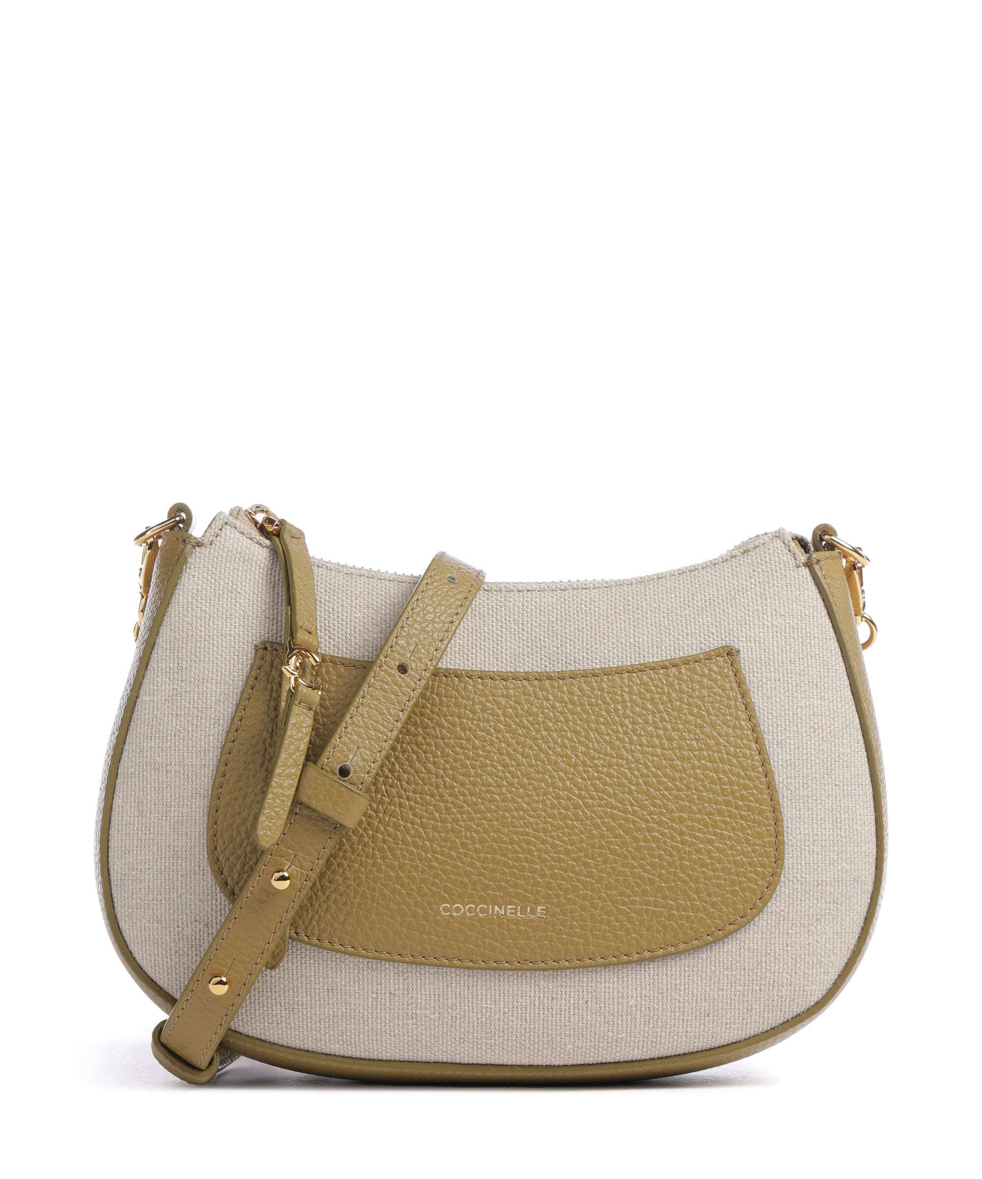 Coccinelle C-Easy Canvas Torba przez ramię natural/seagrass