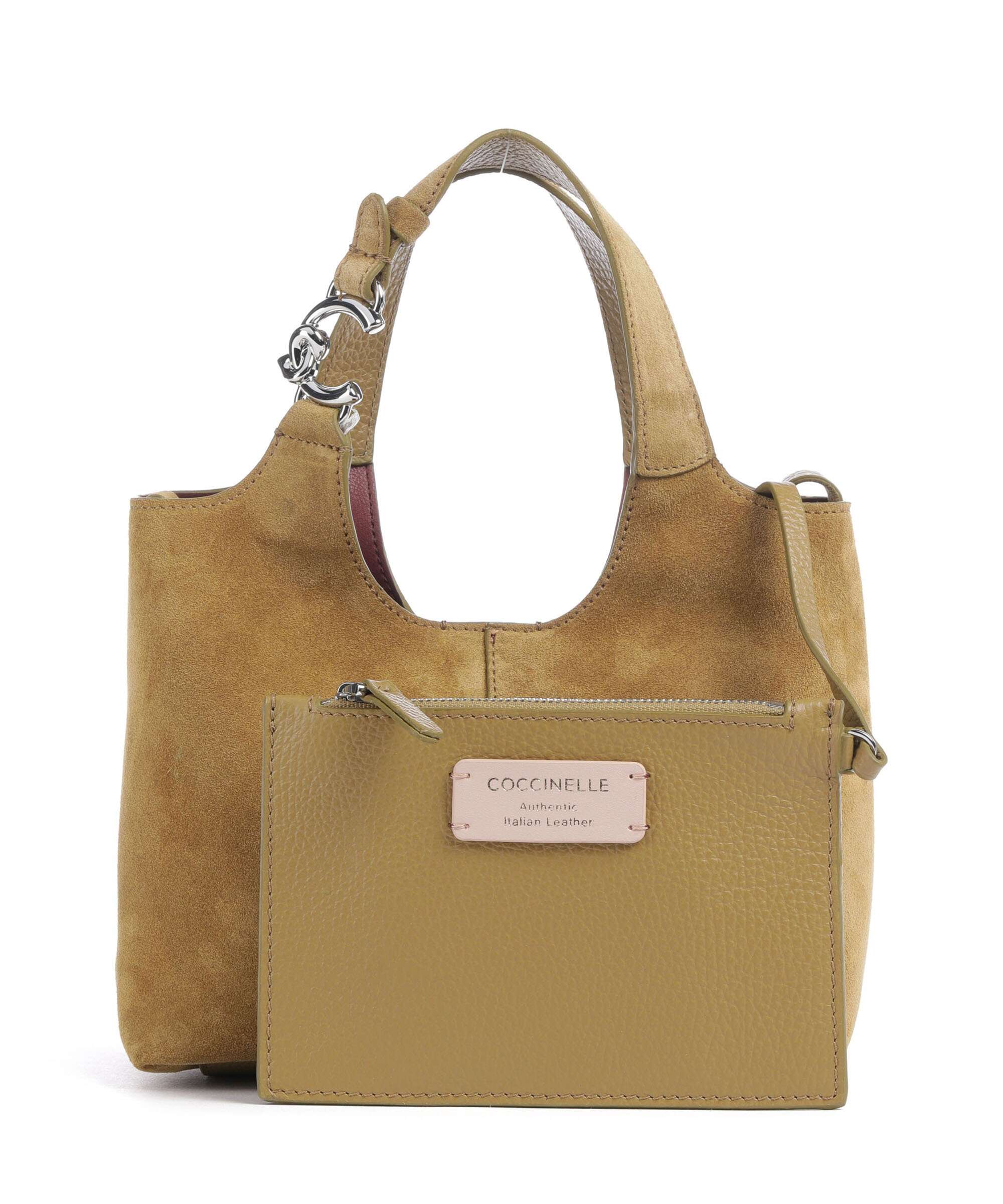 Coccinelle C-Easy Suede Torebka seagrass - Image 2