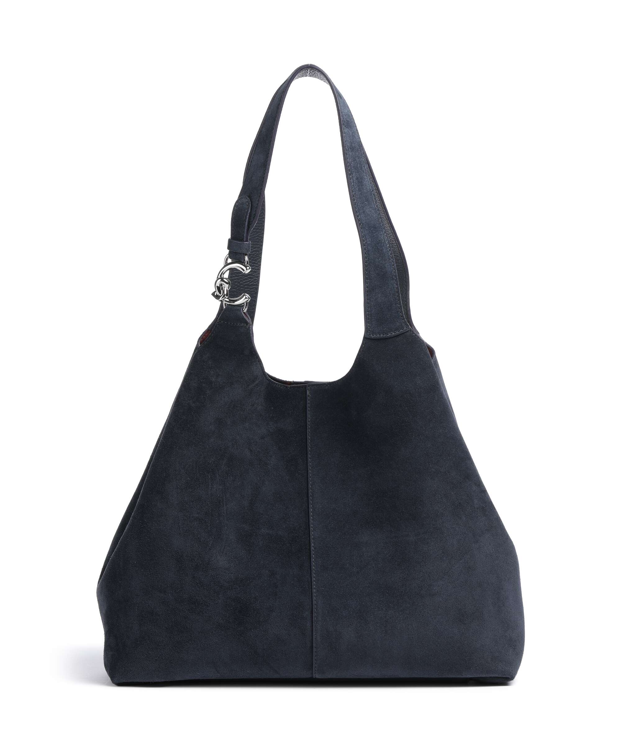 Coccinelle C-Easy Suede Torebka worek midnight blue