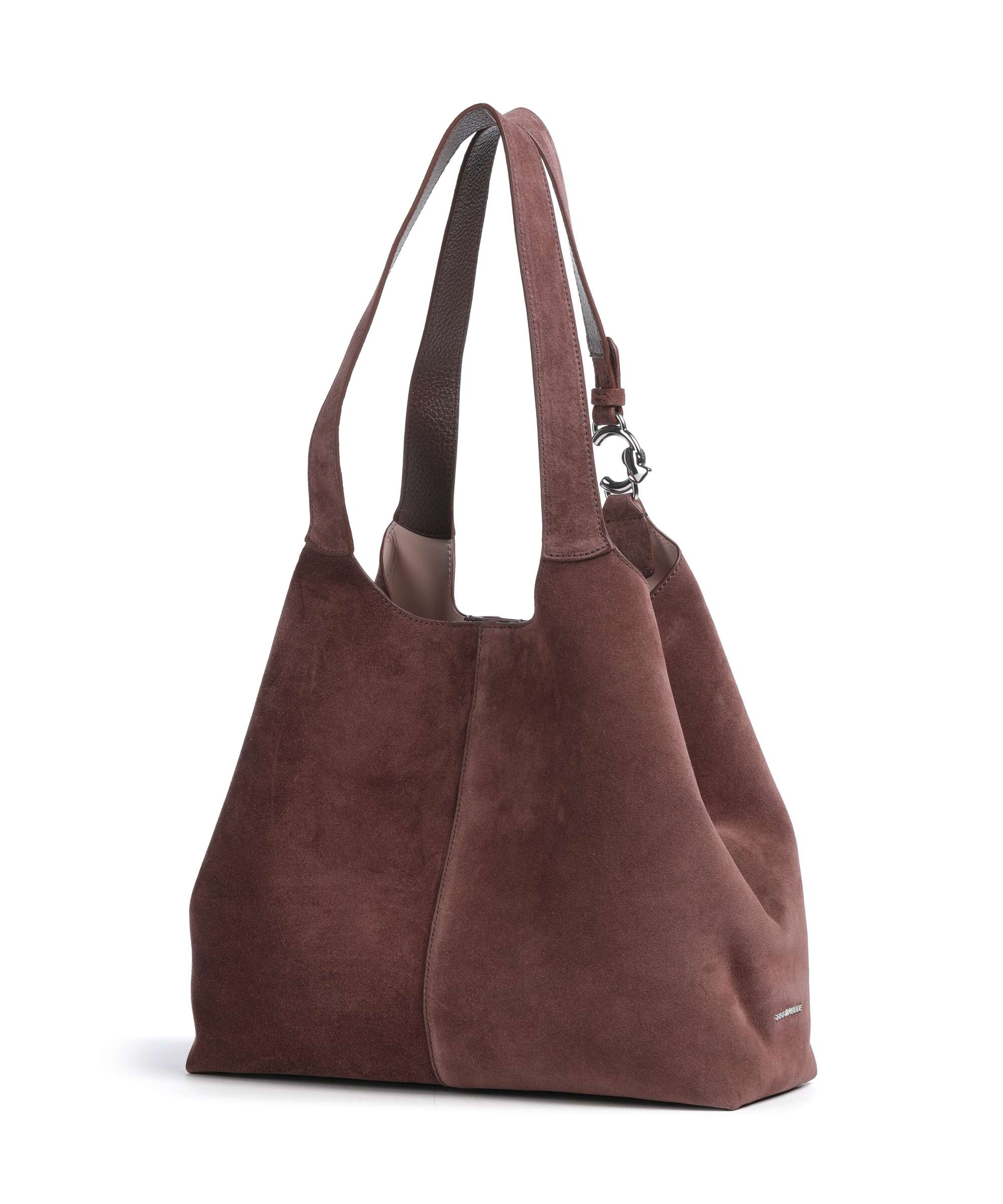 Coccinelle C-Easy Suede Torebka worek berry - Image 4