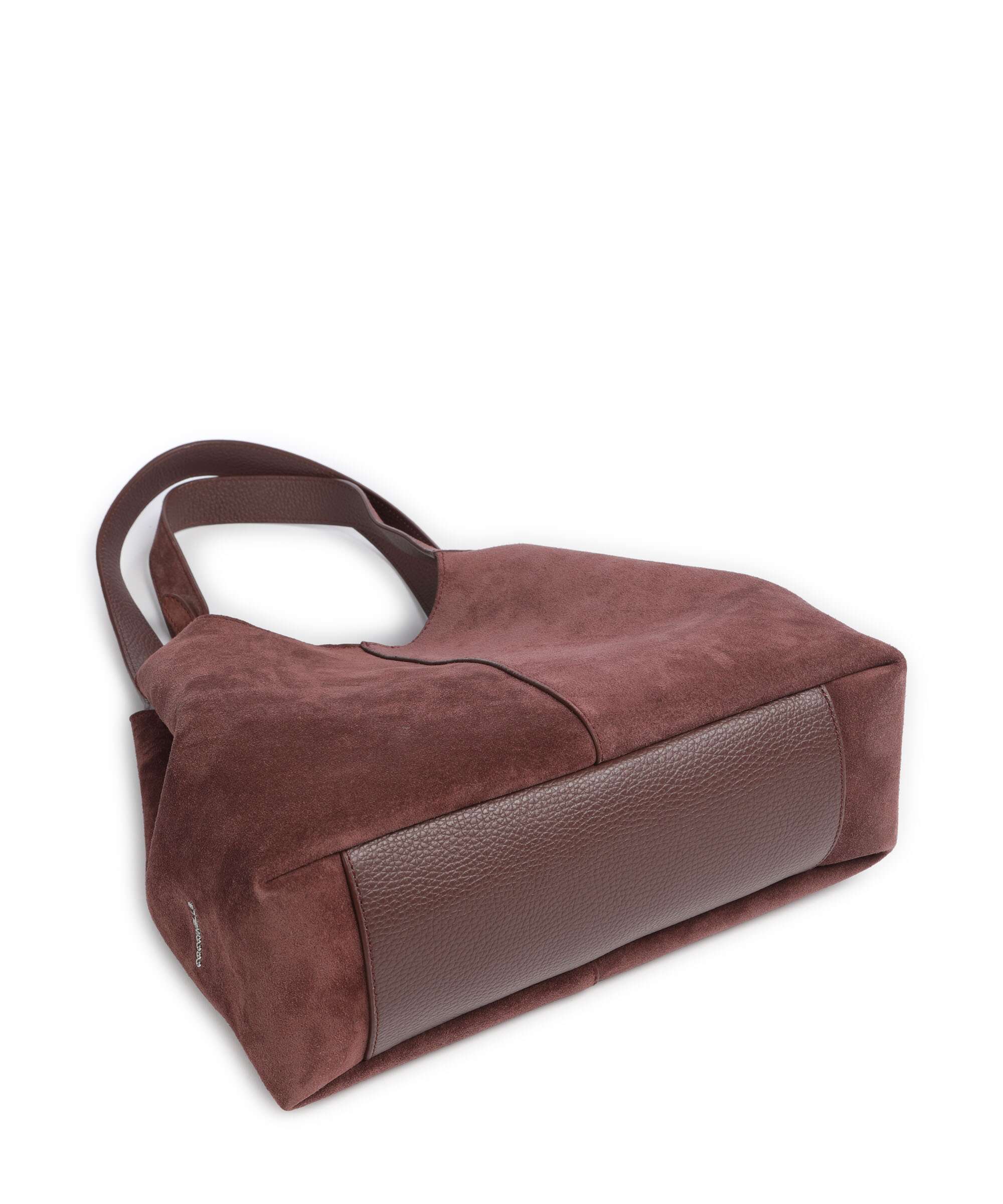 Coccinelle C-Easy Suede Torebka worek berry - Image 5