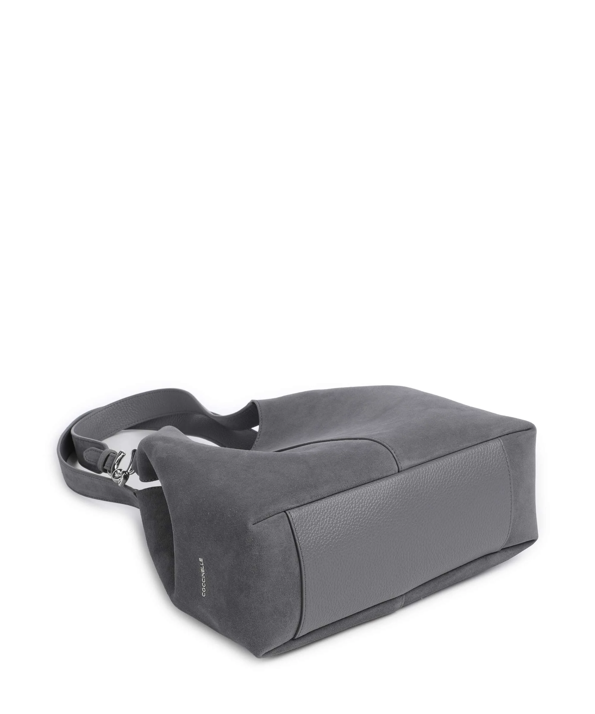 Coccinelle C-Easy Suede Torebka worek stove - Image 5