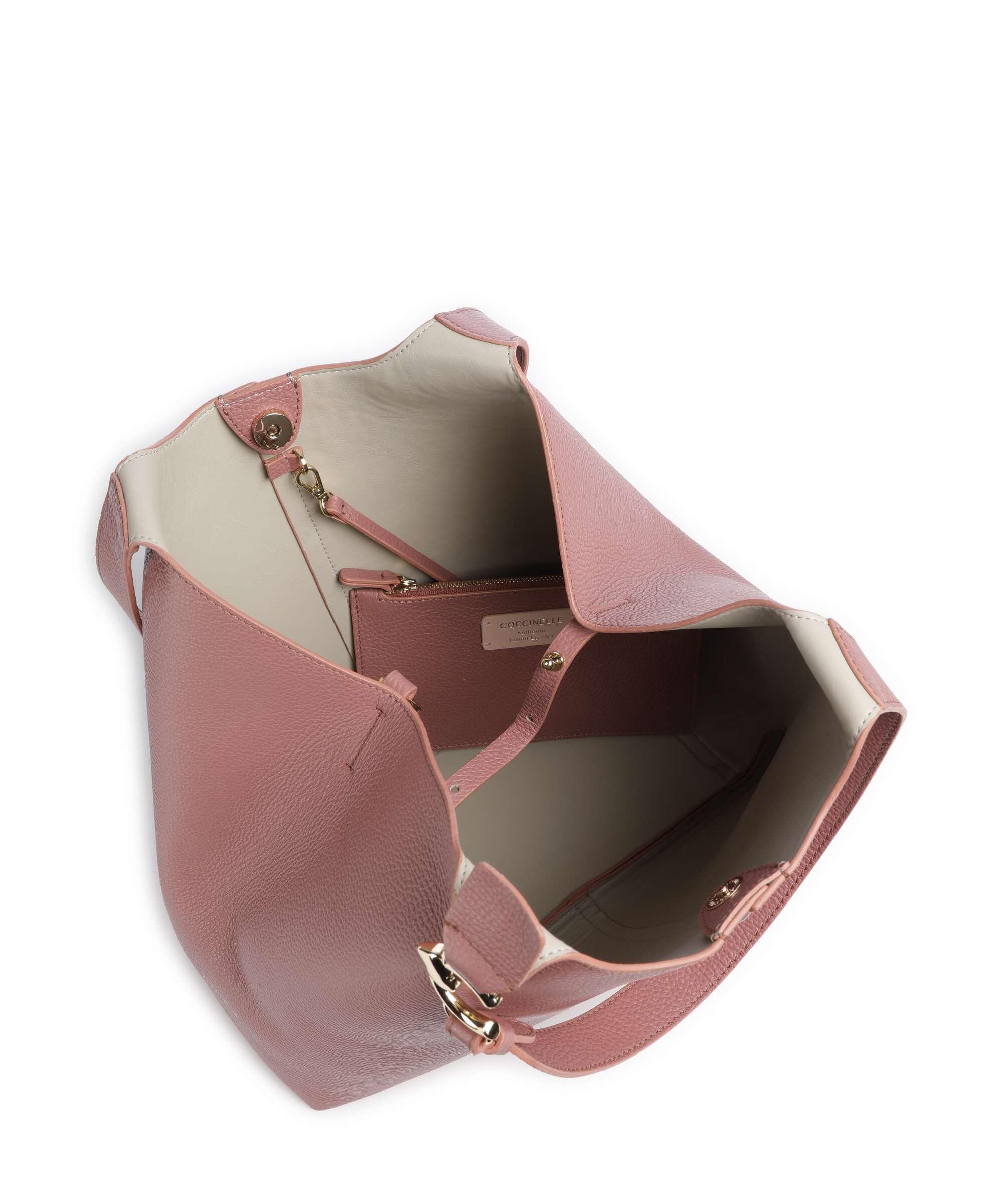 Coccinelle C-Easy Torebka worek winter rose - Image 6