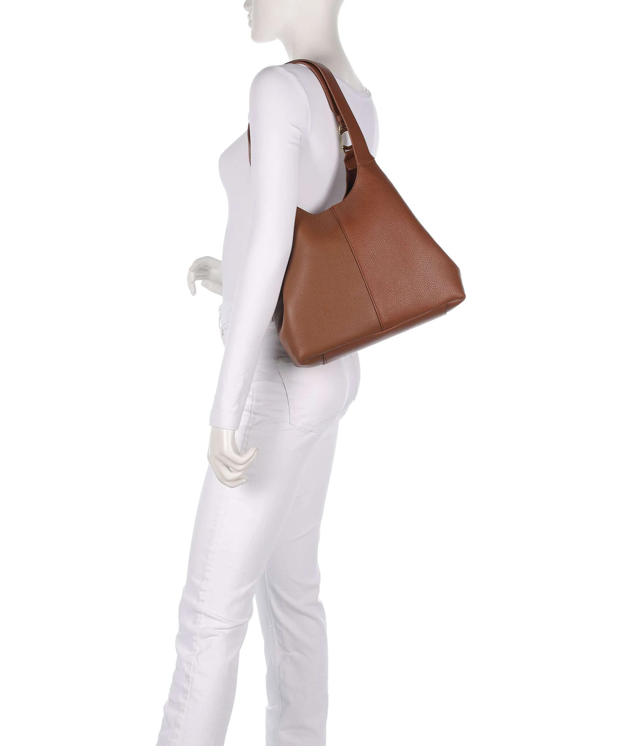Coccinelle C-Easy Torebka worek cognac - Image 3