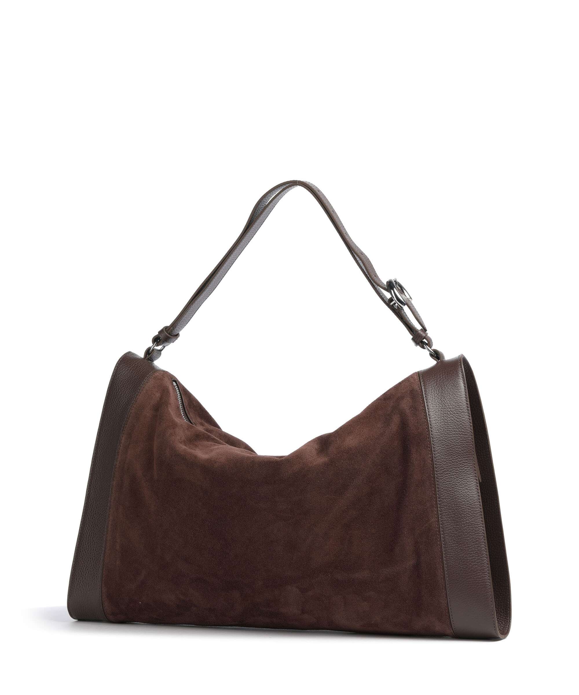 Coccinelle Elinor Suede Torebka worek brunette - Image 2