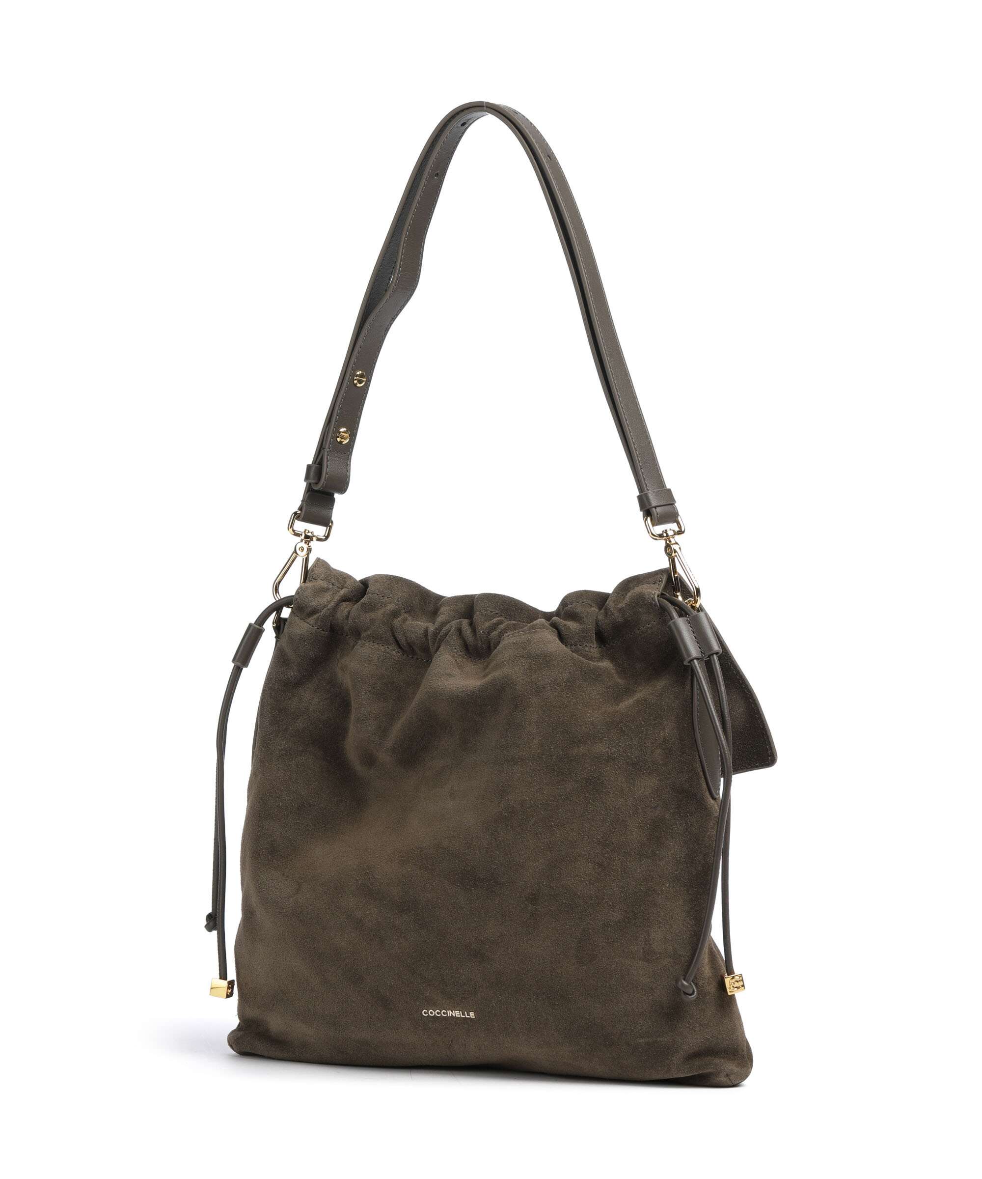 Coccinelle Lidia Suede Torebka worek fango - Image 2