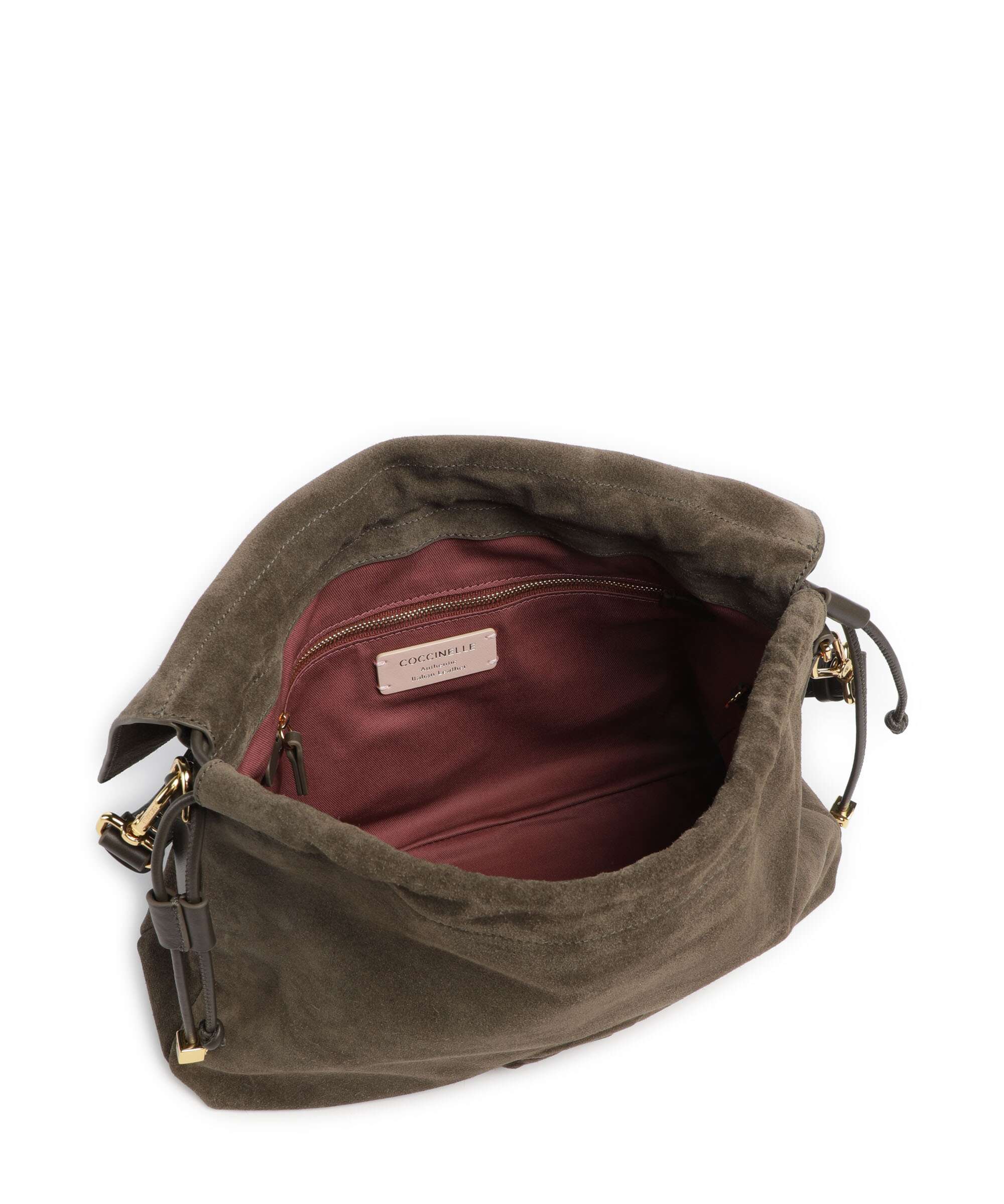 Coccinelle Lidia Suede Torebka worek fango - Image 6