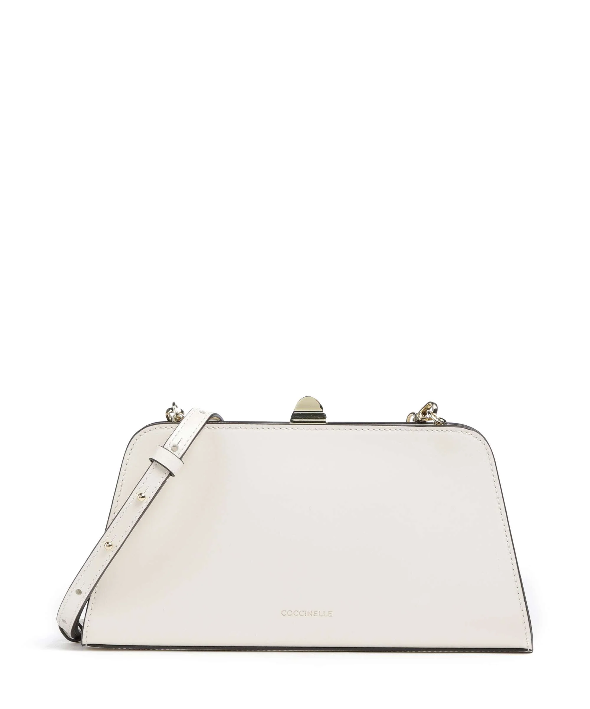 Coccinelle Liv Calf Torba przez ramię pearl
