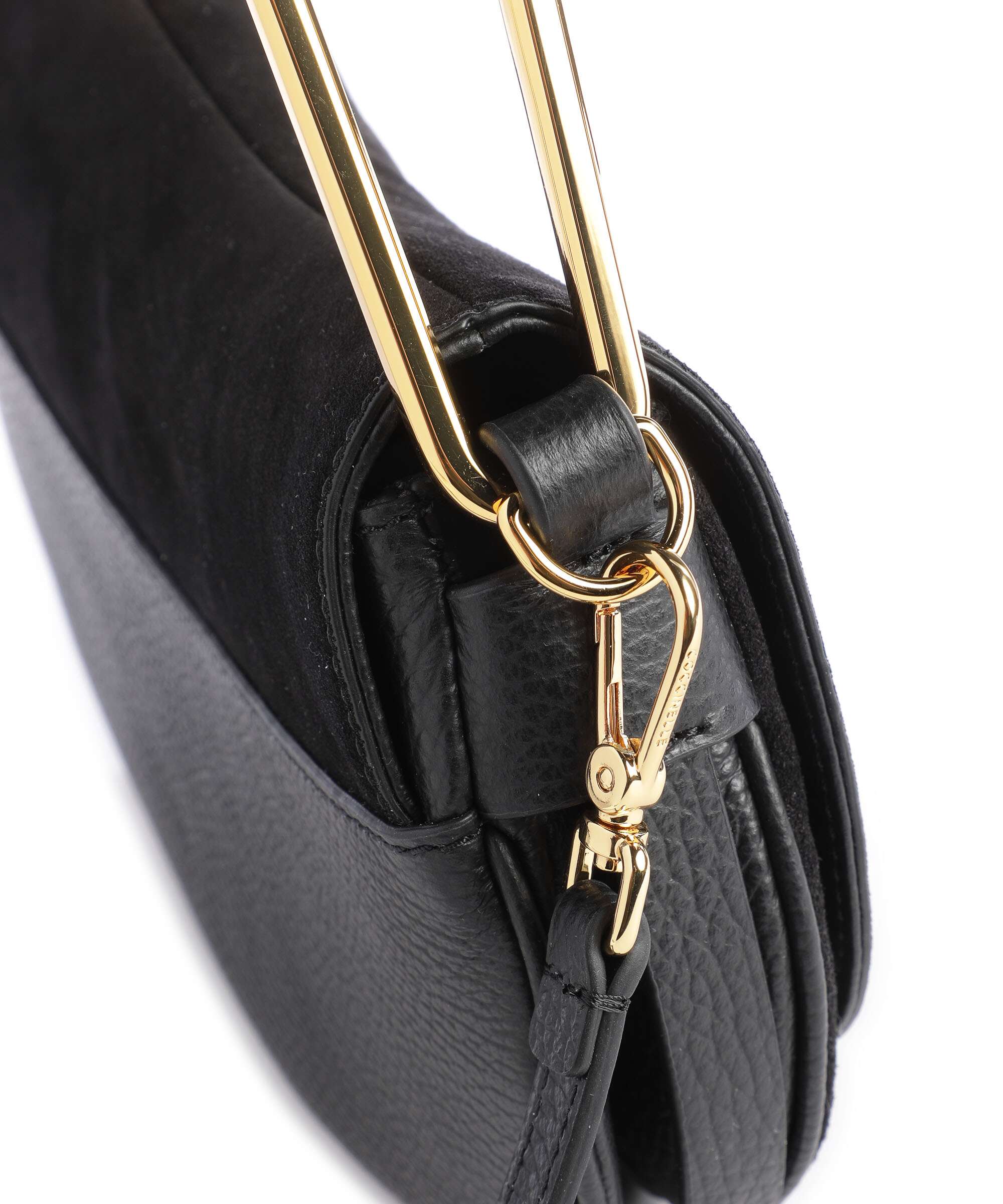 Coccinelle Magie Suede Torba na ramię noir - Image 5