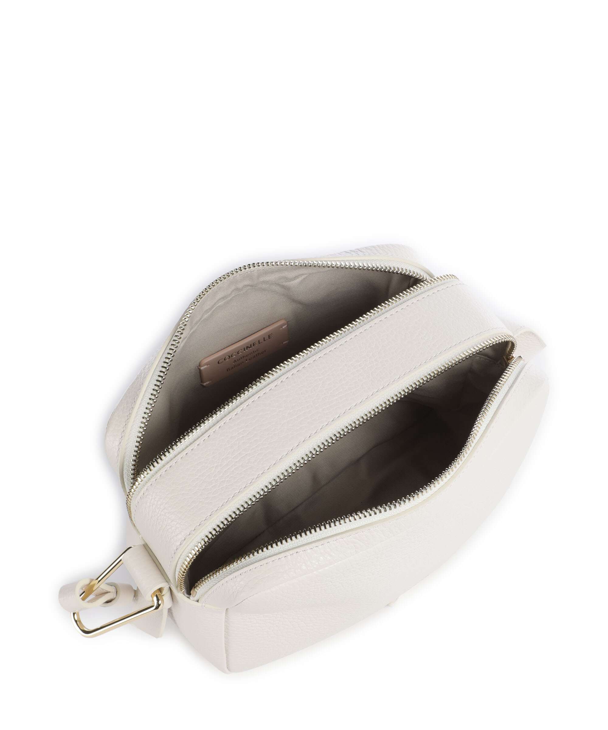 Coccinelle Malory Torba przez ramię blanco - Image 6