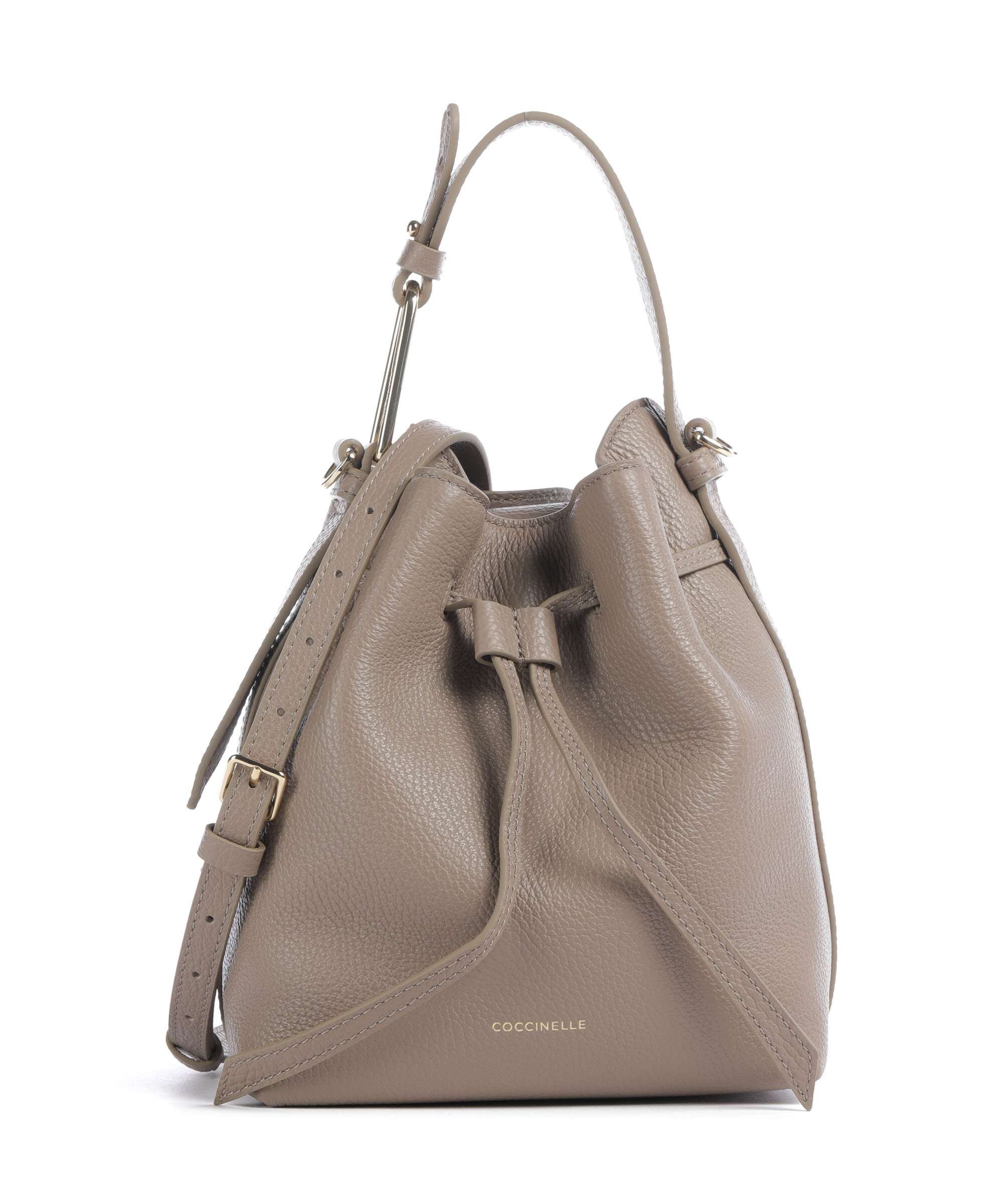 Coccinelle Malory Torebka worek warm taupe