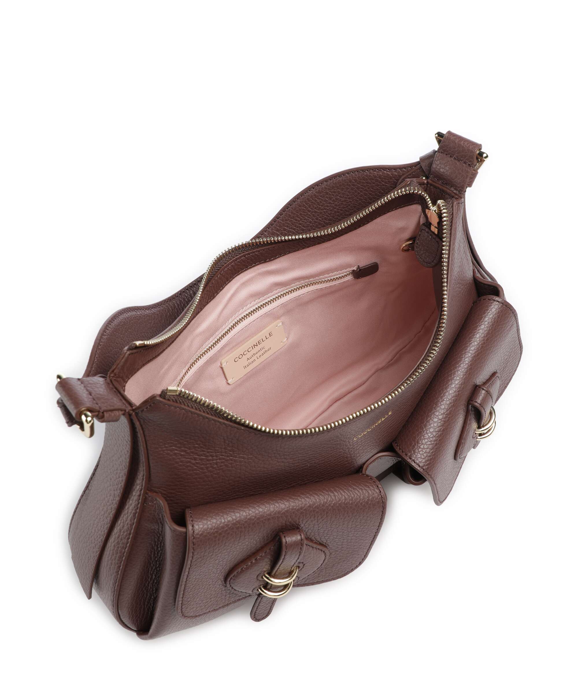 Coccinelle Mavery Pocket Torebka worek berry - Image 5
