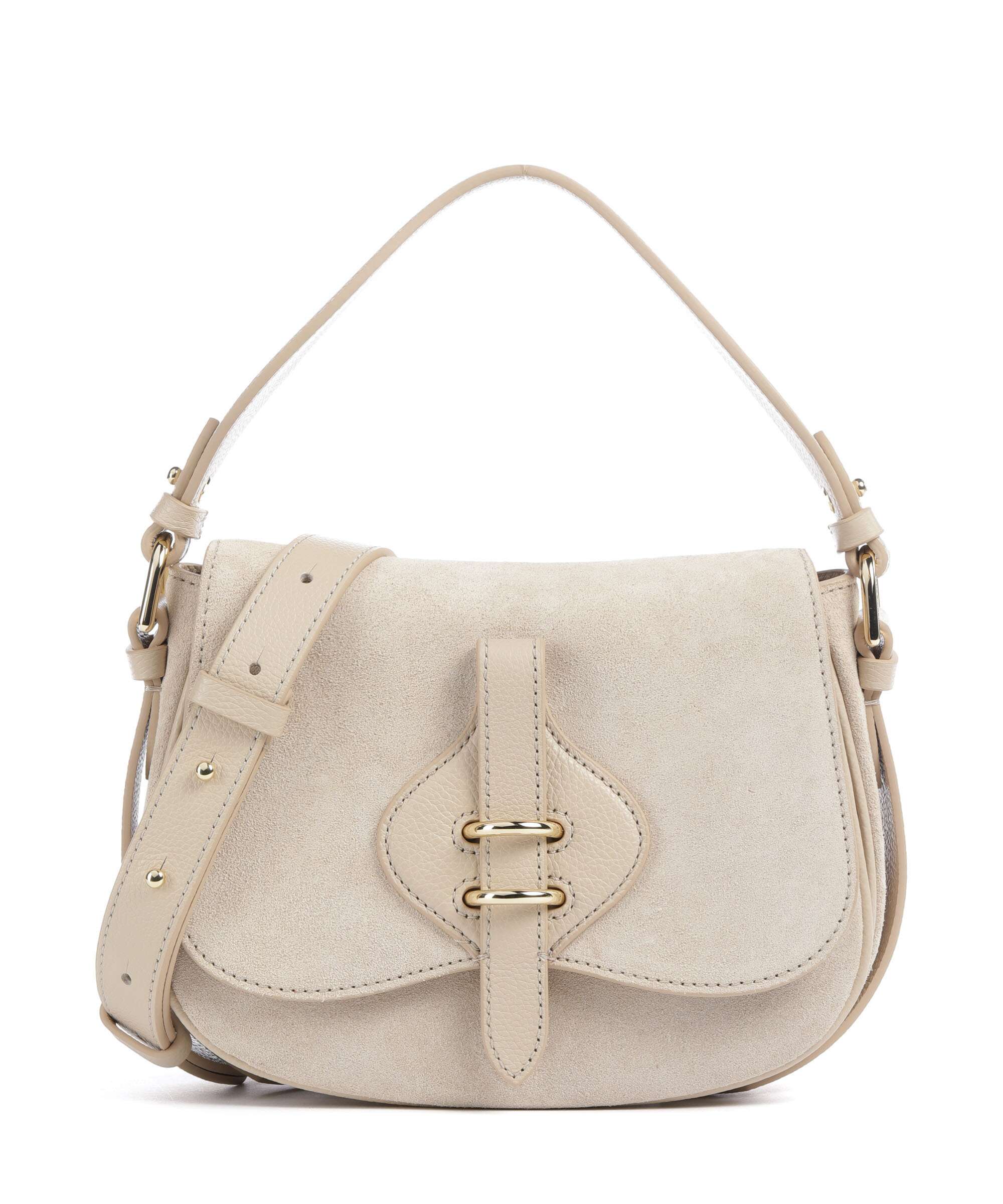 Coccinelle Mavery Suede Torebka sandshell