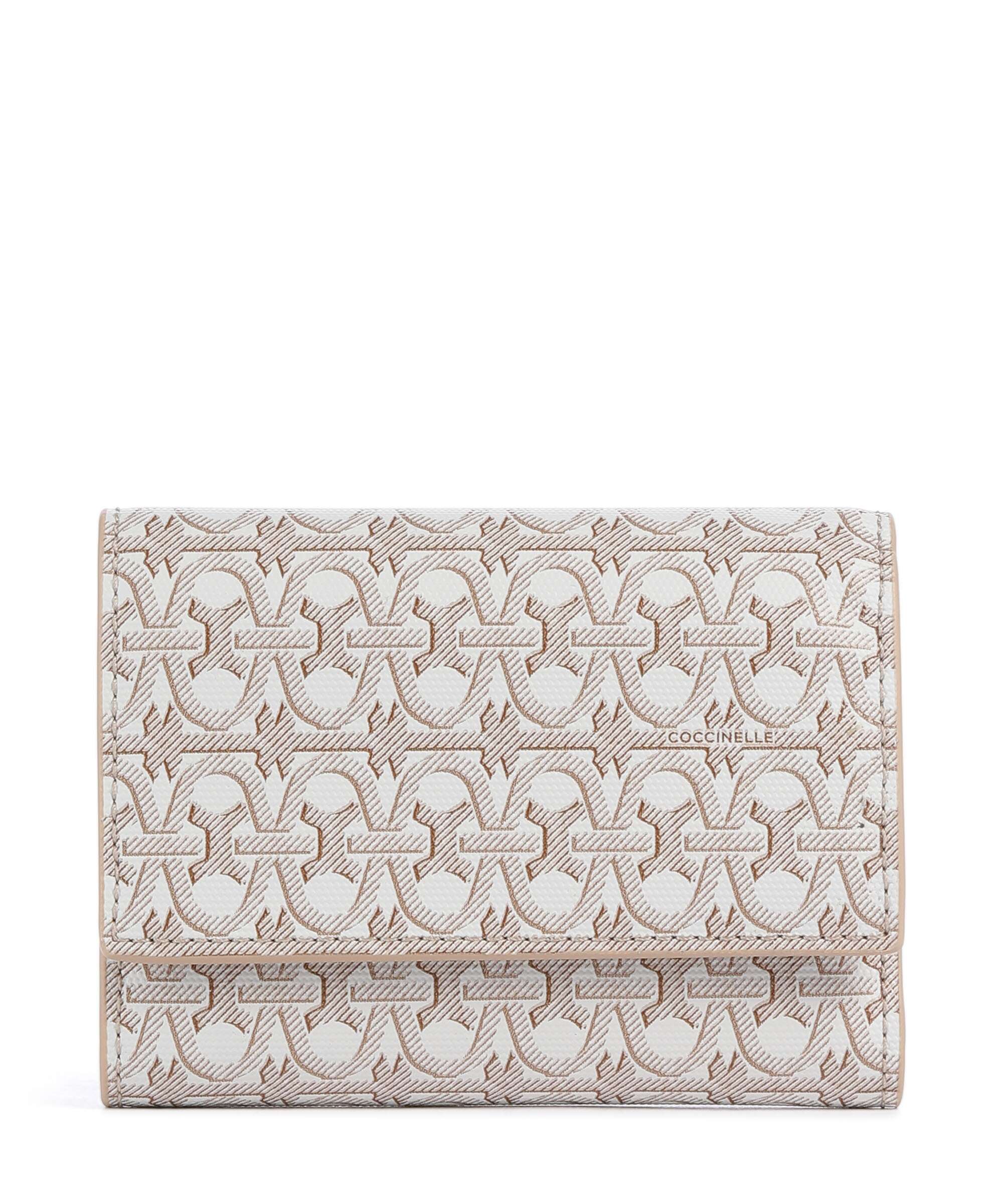 Coccinelle Metallic Monogram Portfel multicolour/blanco/rosette