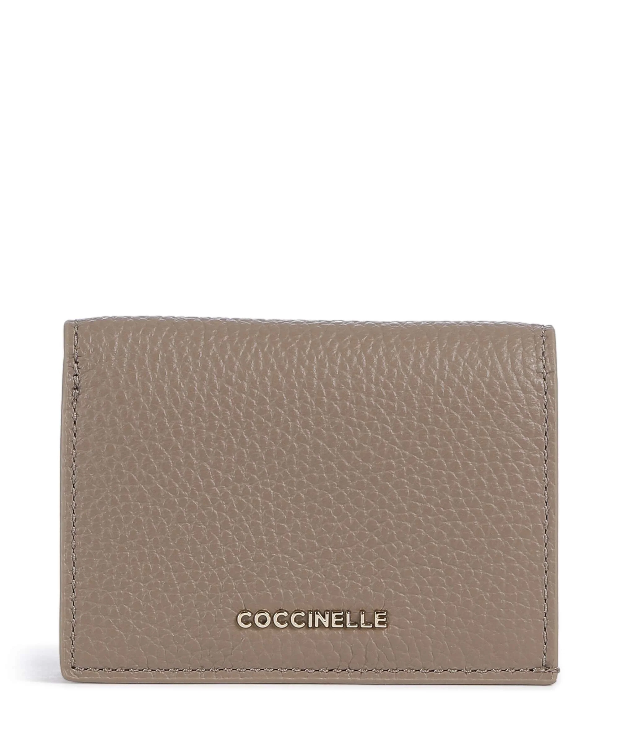 Coccinelle Metallic Soft Portfel warm taupe