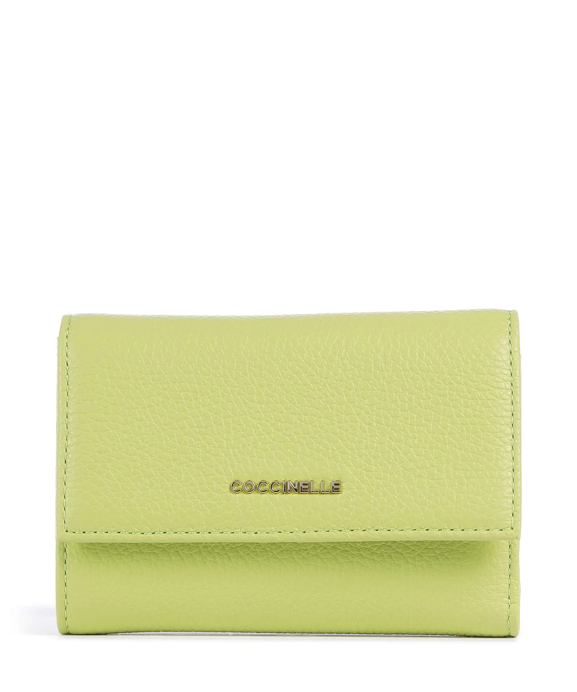 Coccinelle Metallic Soft Portfel green glow