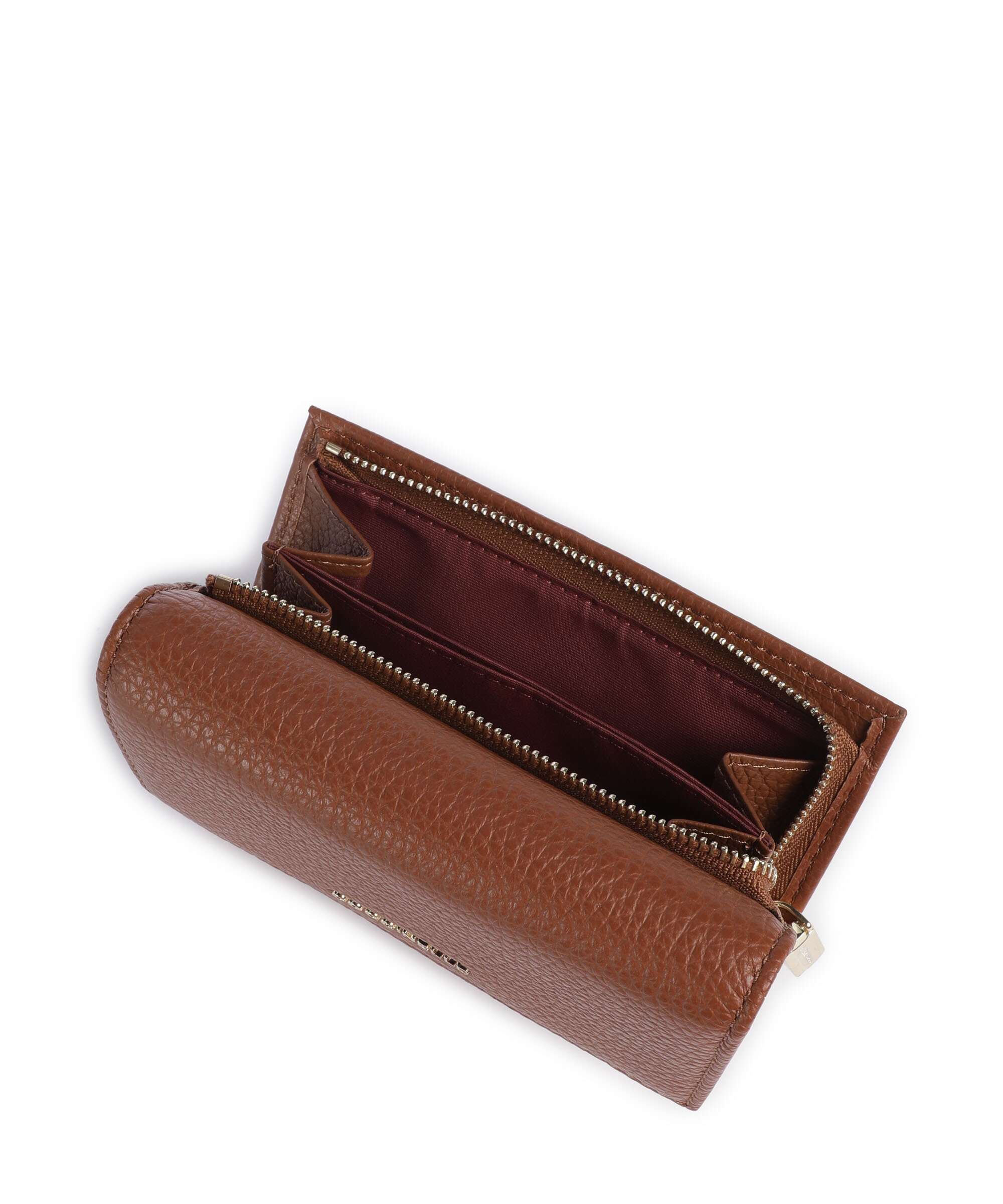Coccinelle Metallic Soft Portfel cognac - Image 3