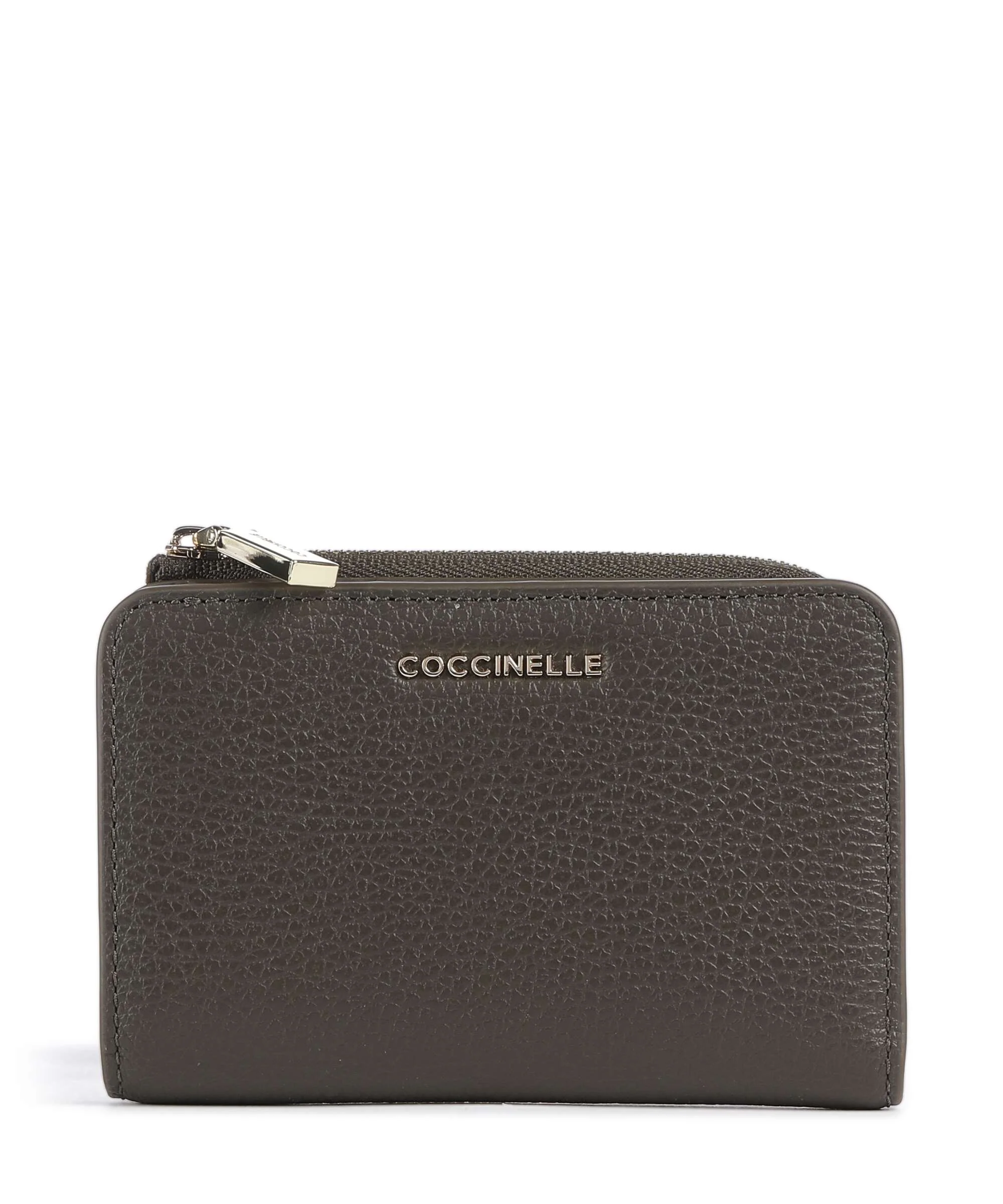 Coccinelle Metallic Soft Portfel fango