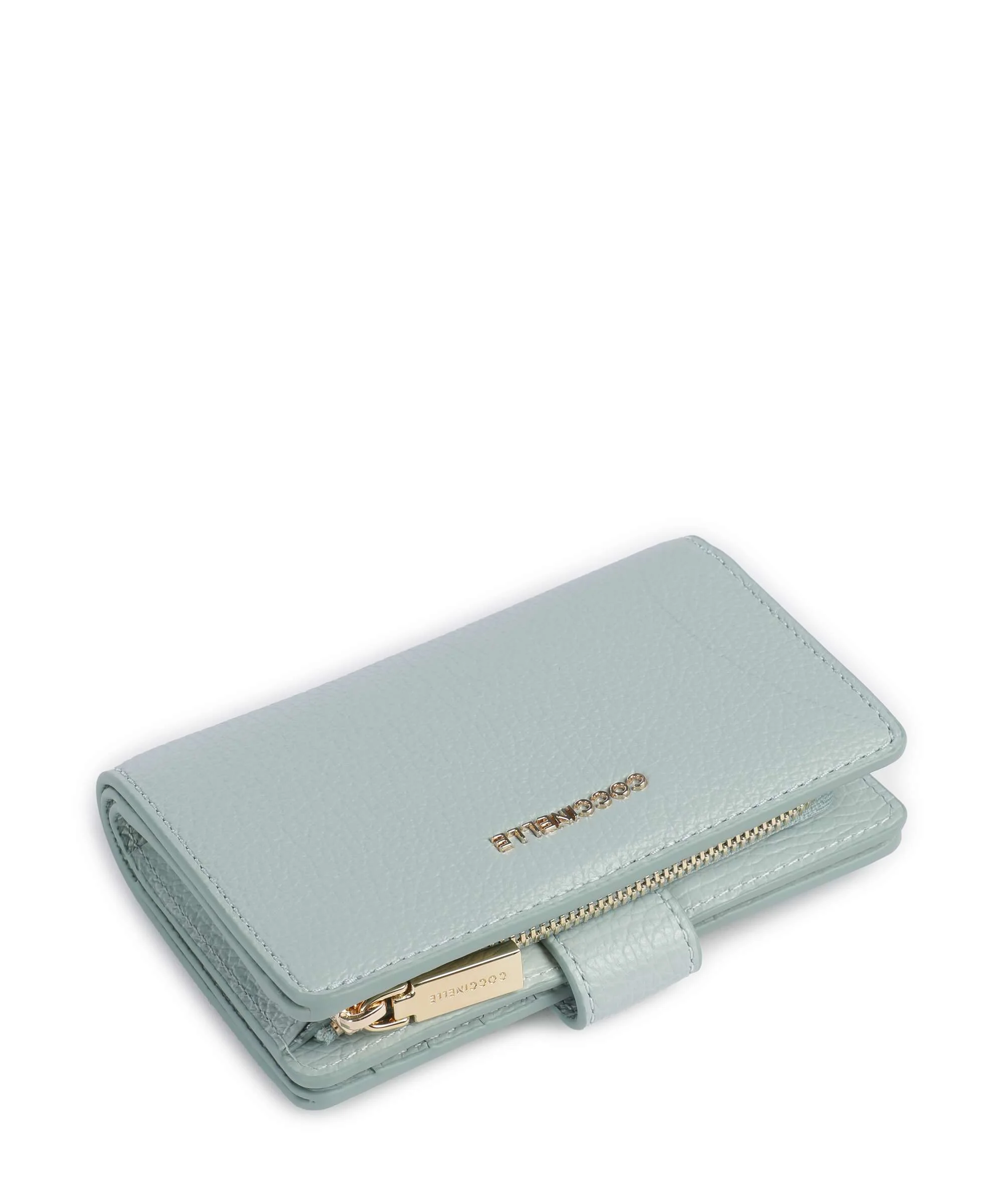 Coccinelle Metallic Soft Portfel aquamarine - Image 4