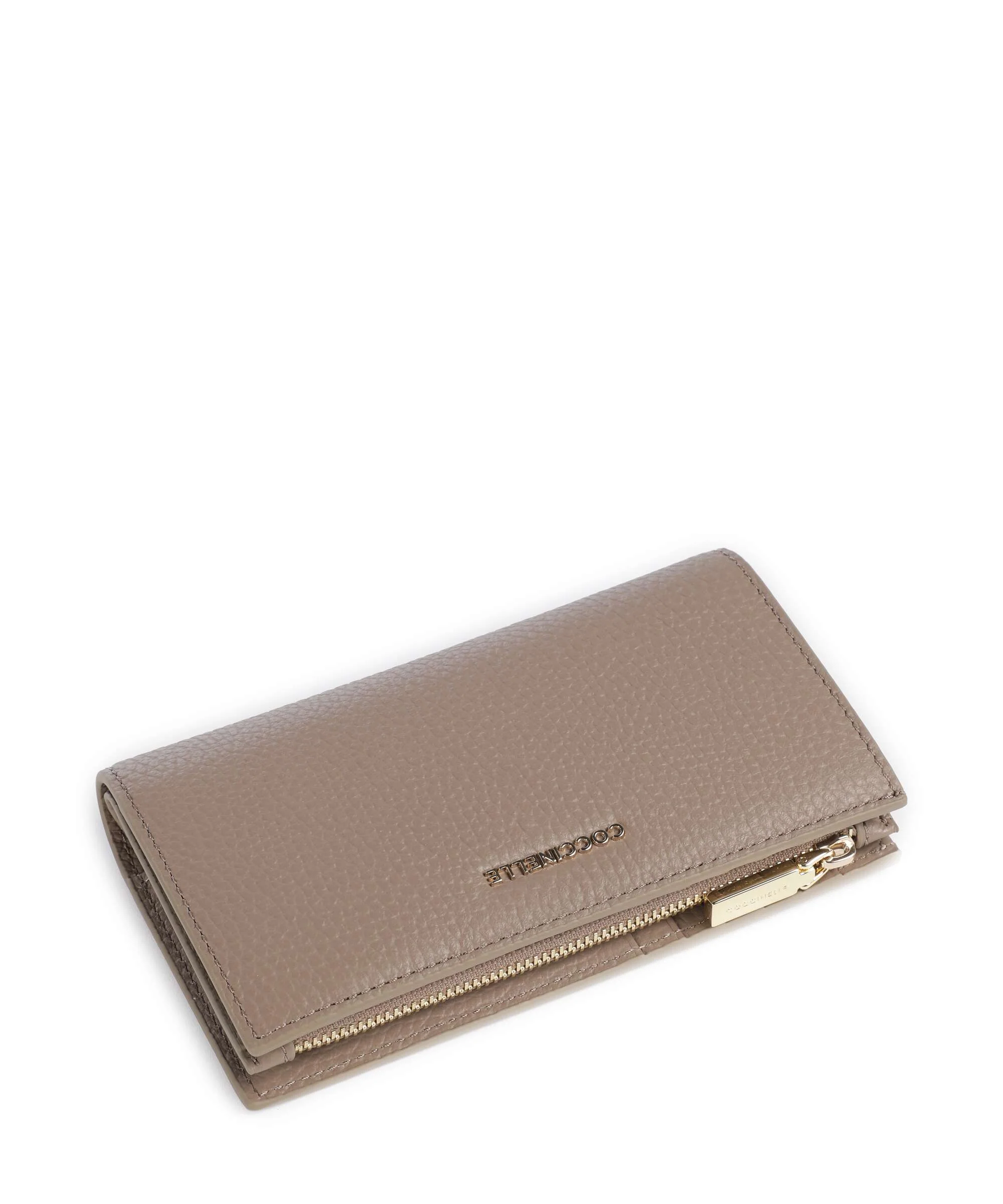 Coccinelle Metallic Soft Portfel warm taupe - Image 4
