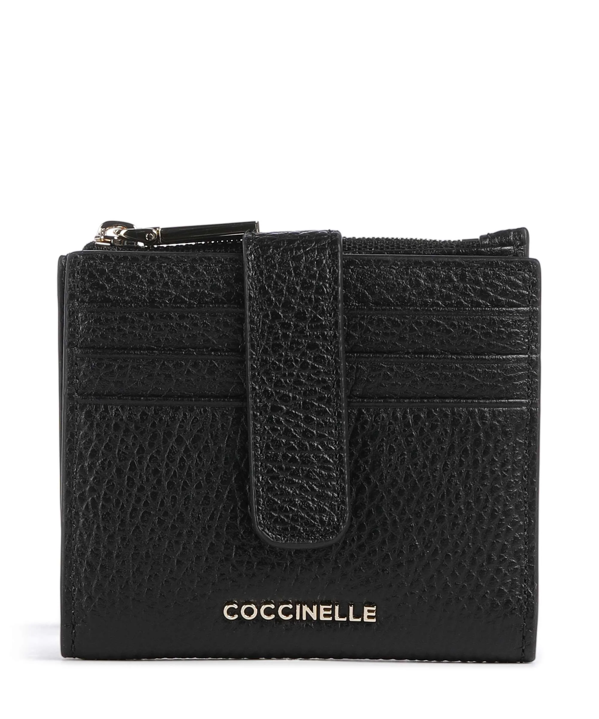 Coccinelle Metallic Soft Portfel noir