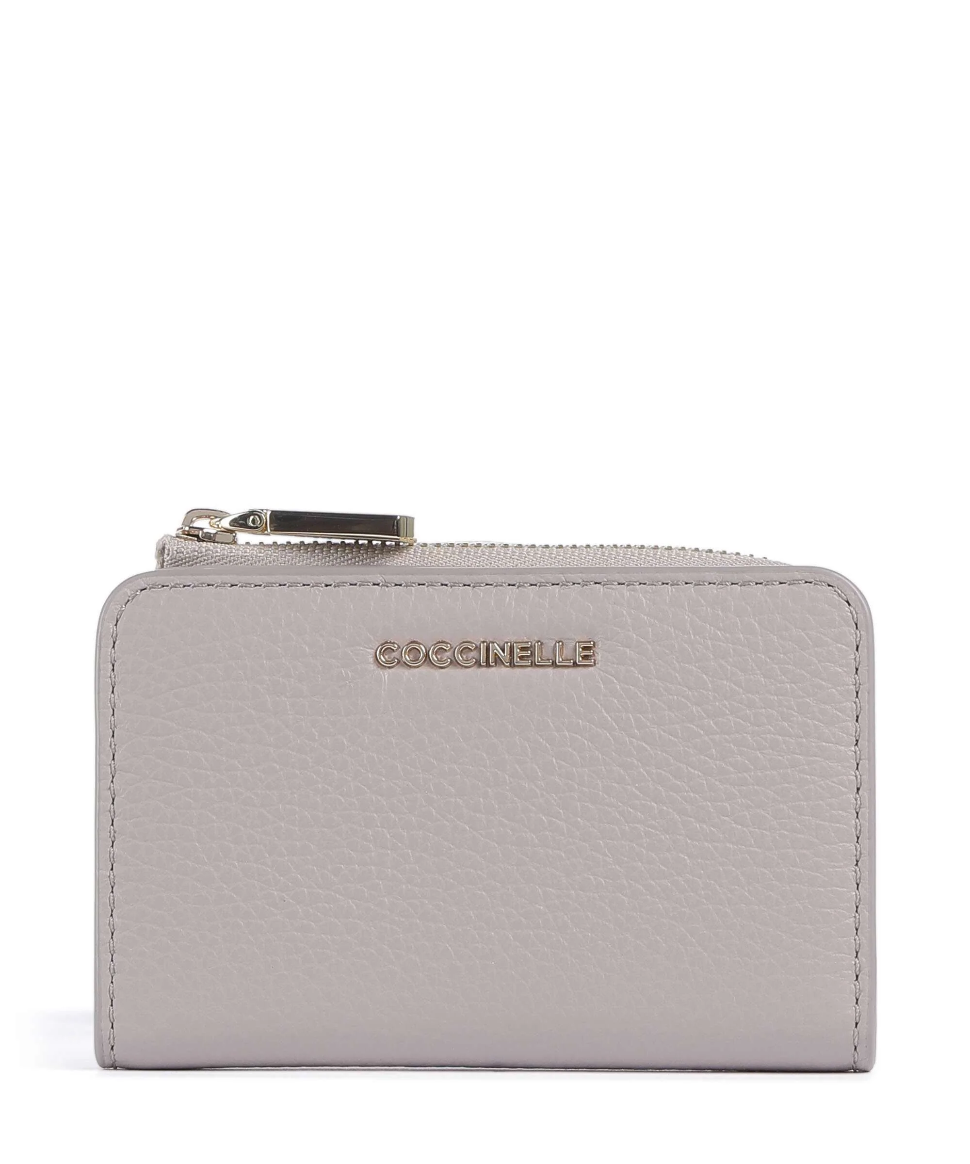 Coccinelle Metallic Soft Portfel oyster